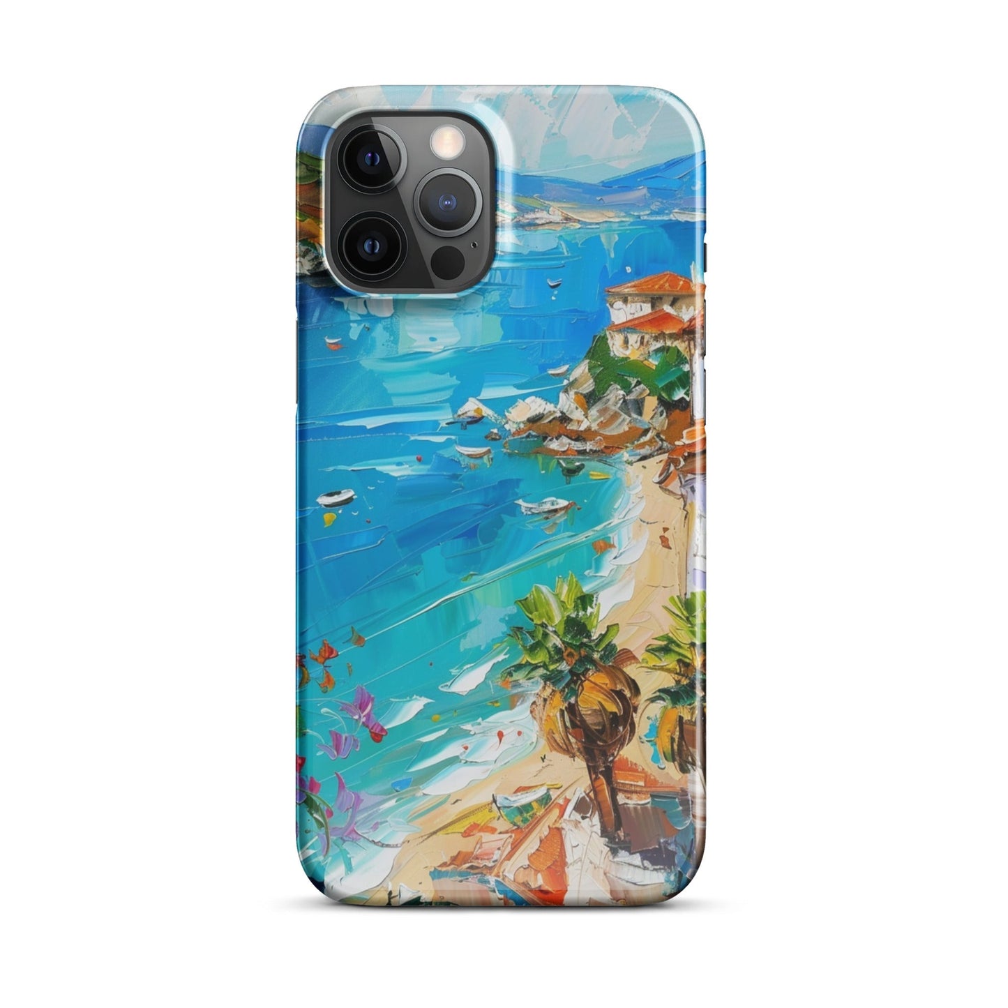 Mediterranean Beach Phone case for iPhone-12