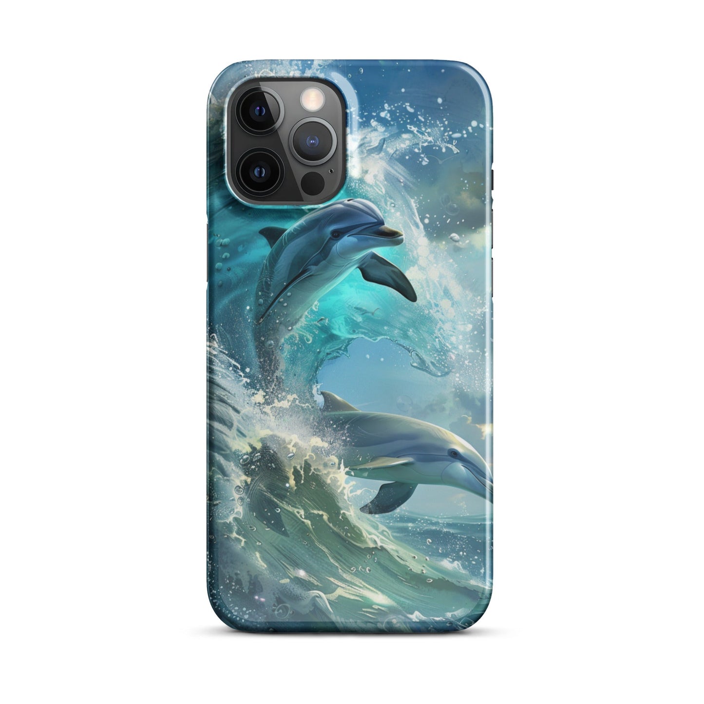 Dolphin Phone case for iPhone-12