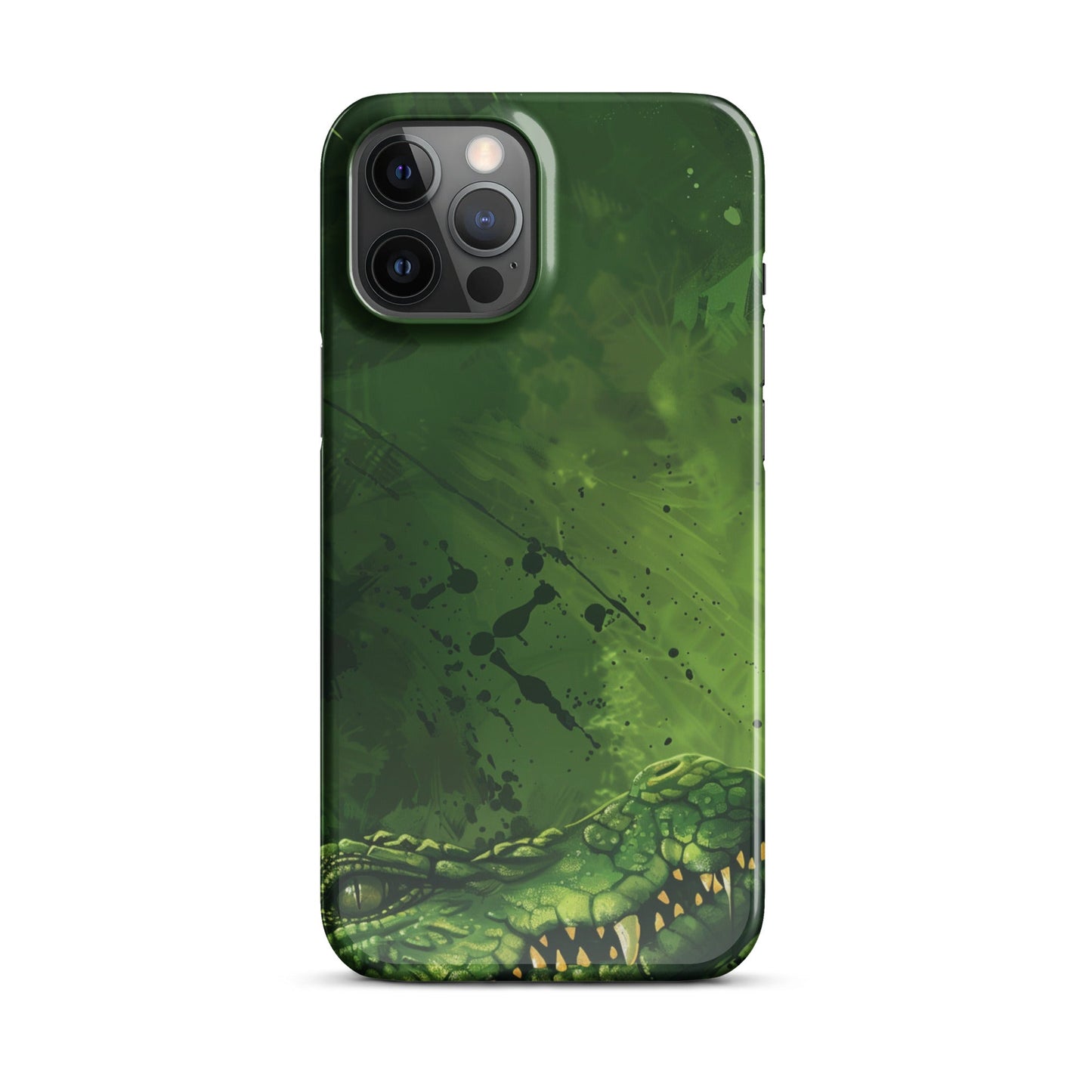 Crocodile Art Phone case for iPhone-12