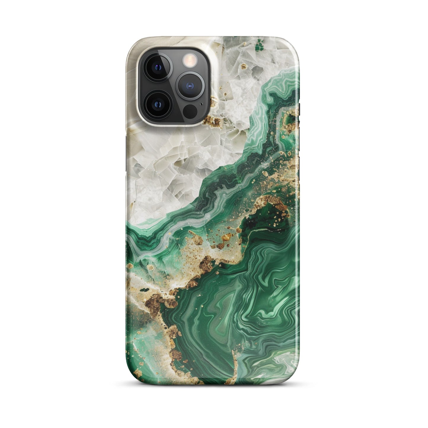 Emerald Green Phone case for iPhone-12