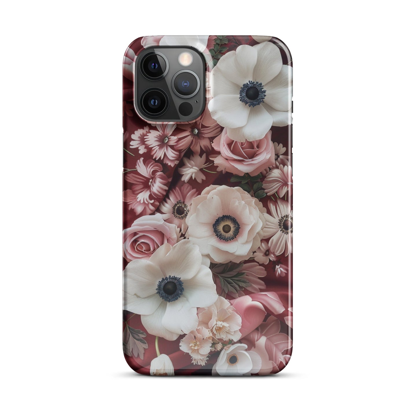 Floral Print Phone case for iPhone-12