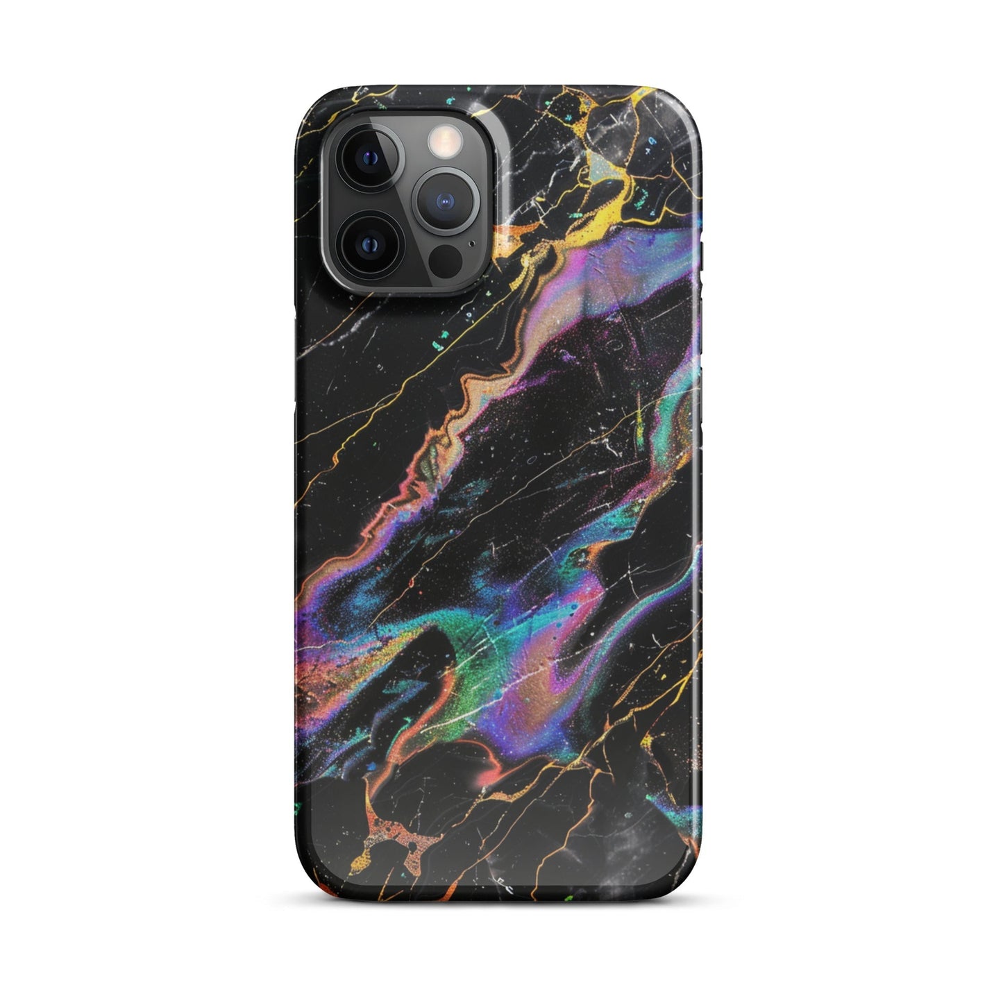 Rainbow Marble Phone case for iPhone-12