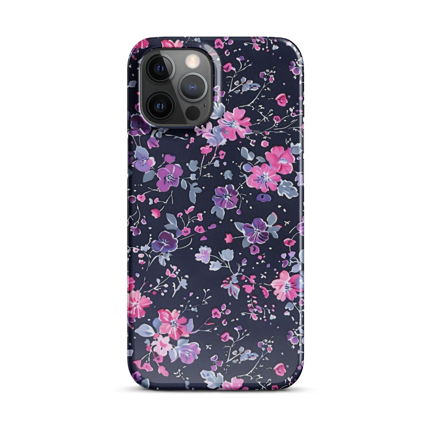 Floral Phone case for iPhone-12