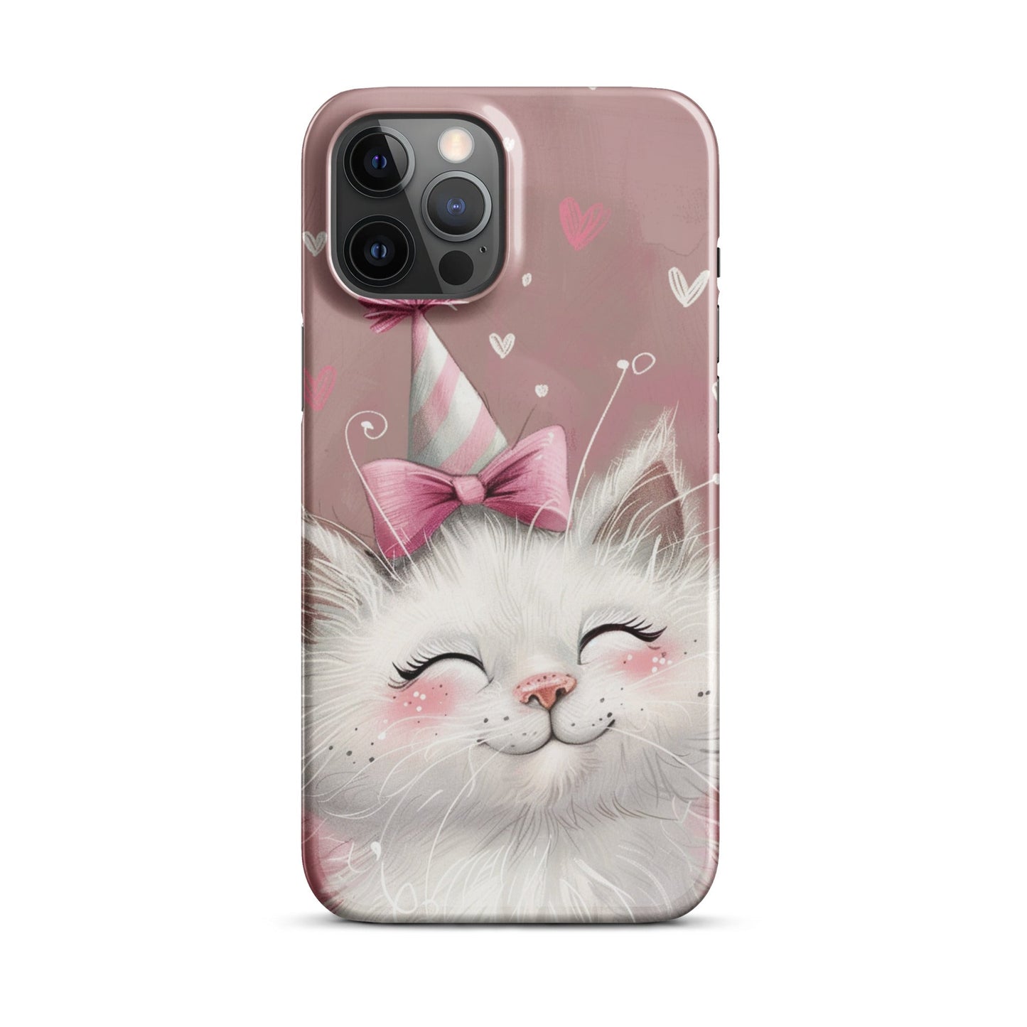 Cute Cat Phone case for iPhone-12