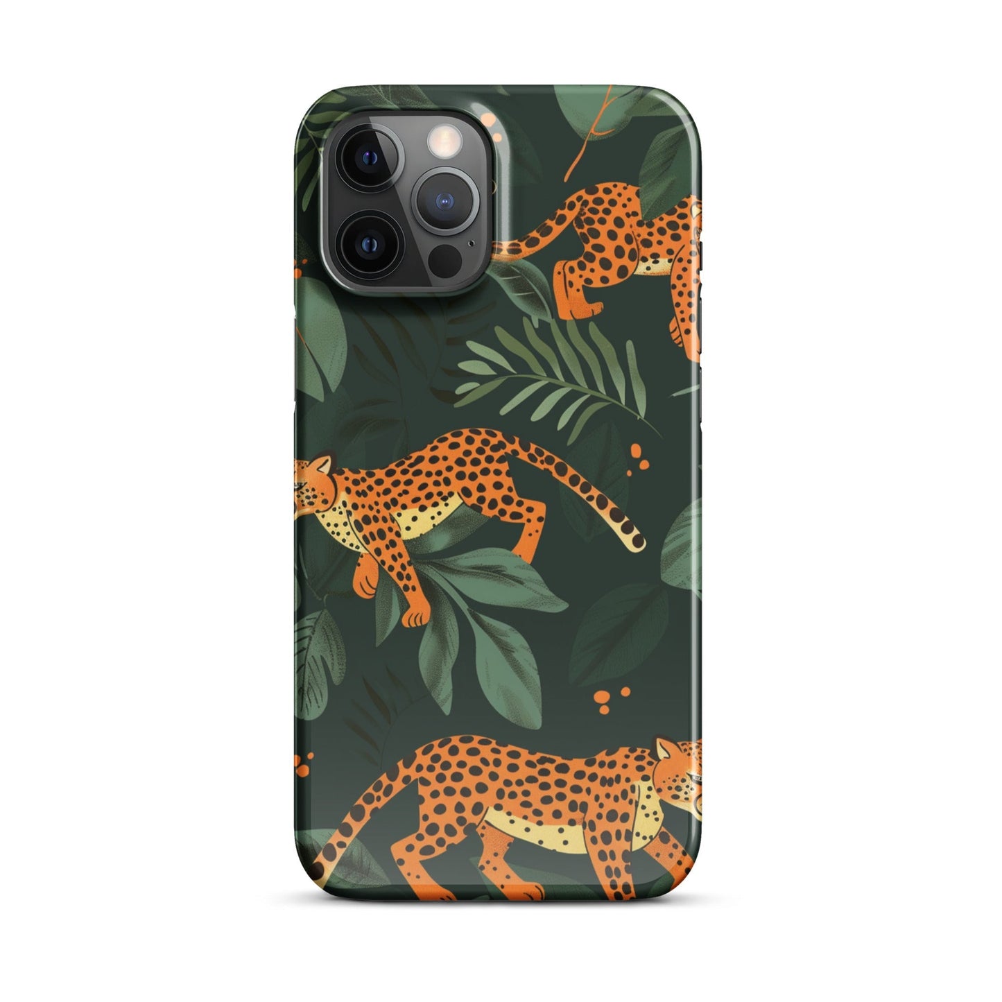 Leopard baby Phone case for iPhone-12