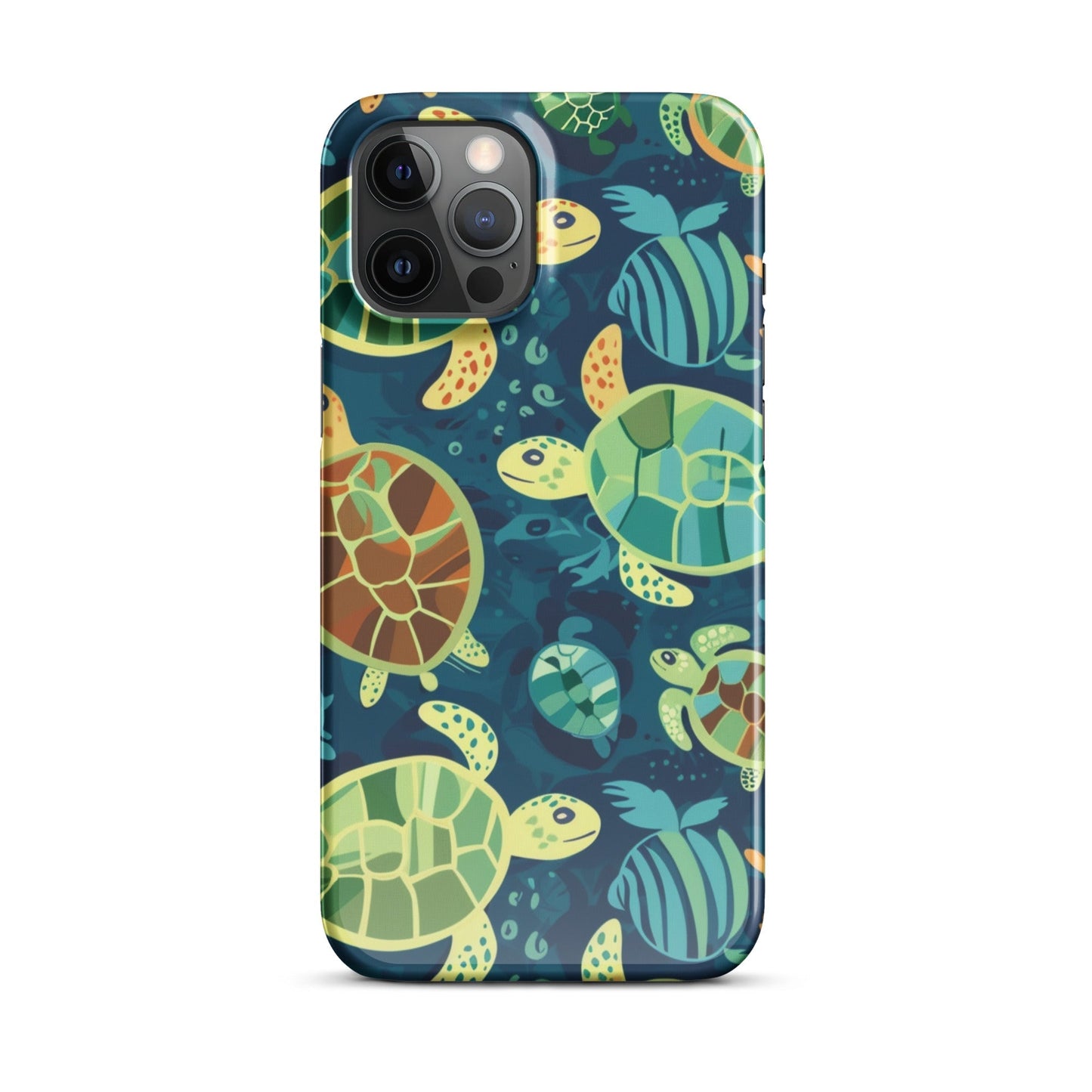 Turtle Phone case for iPhone-12