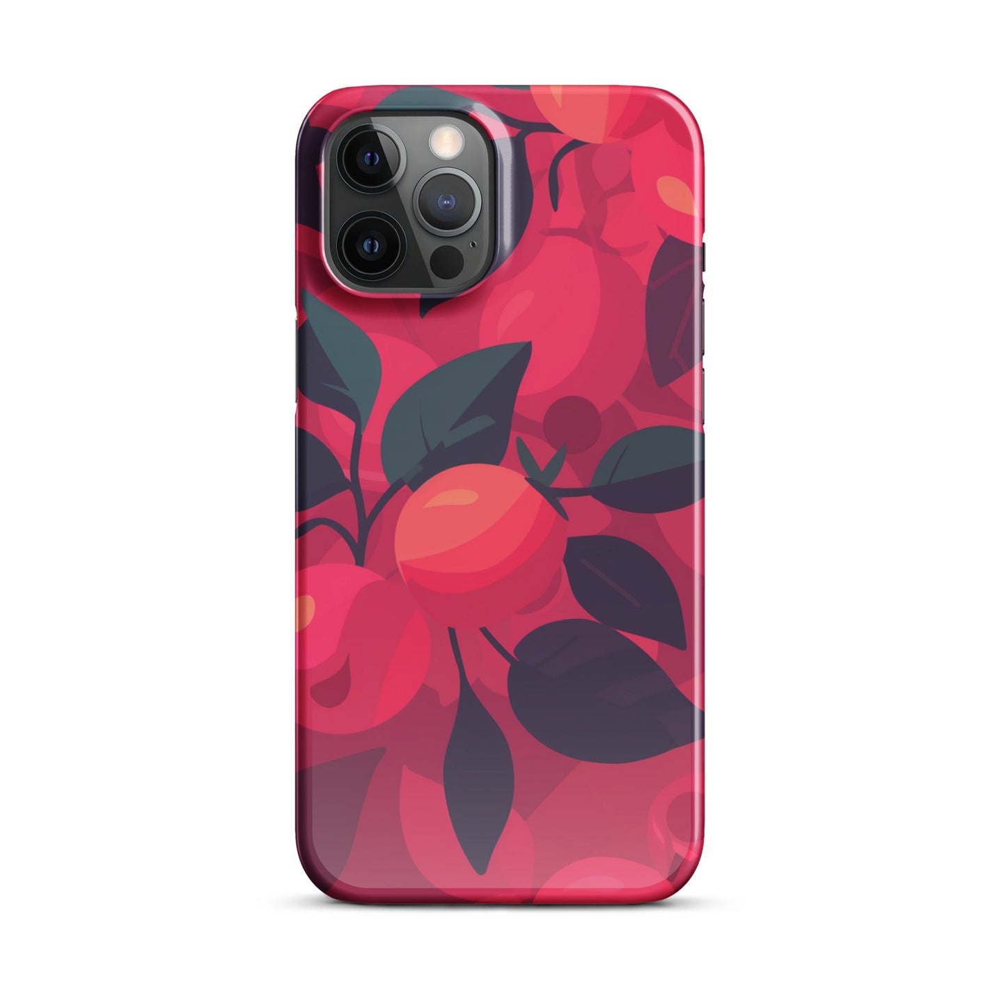 Red Fucsia Phone case for iPhone-12