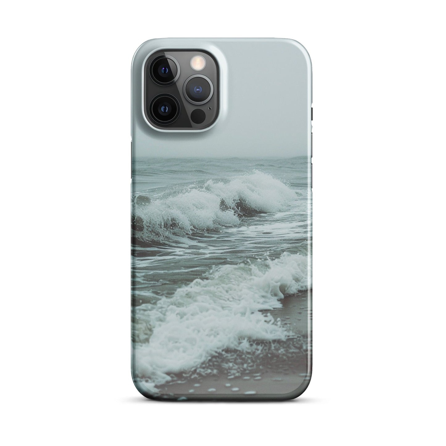 White Beach Phone case for iPhone-12