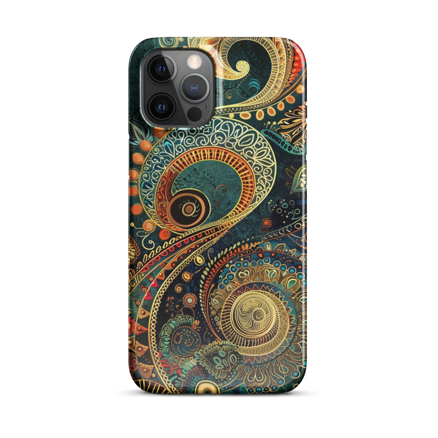 Folk Art Phone case for iPhone-12