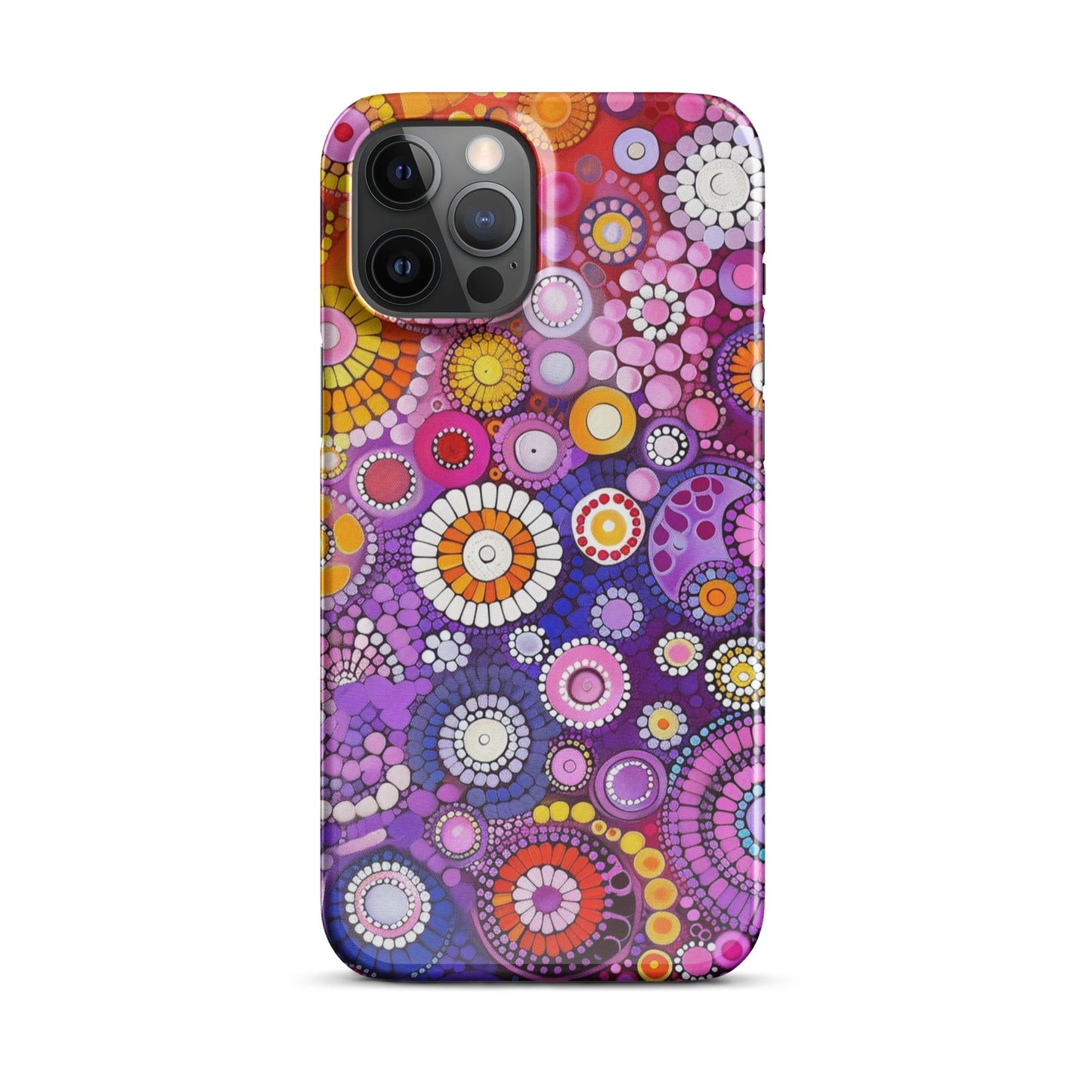 Folk Art Phone case for iPhone-12