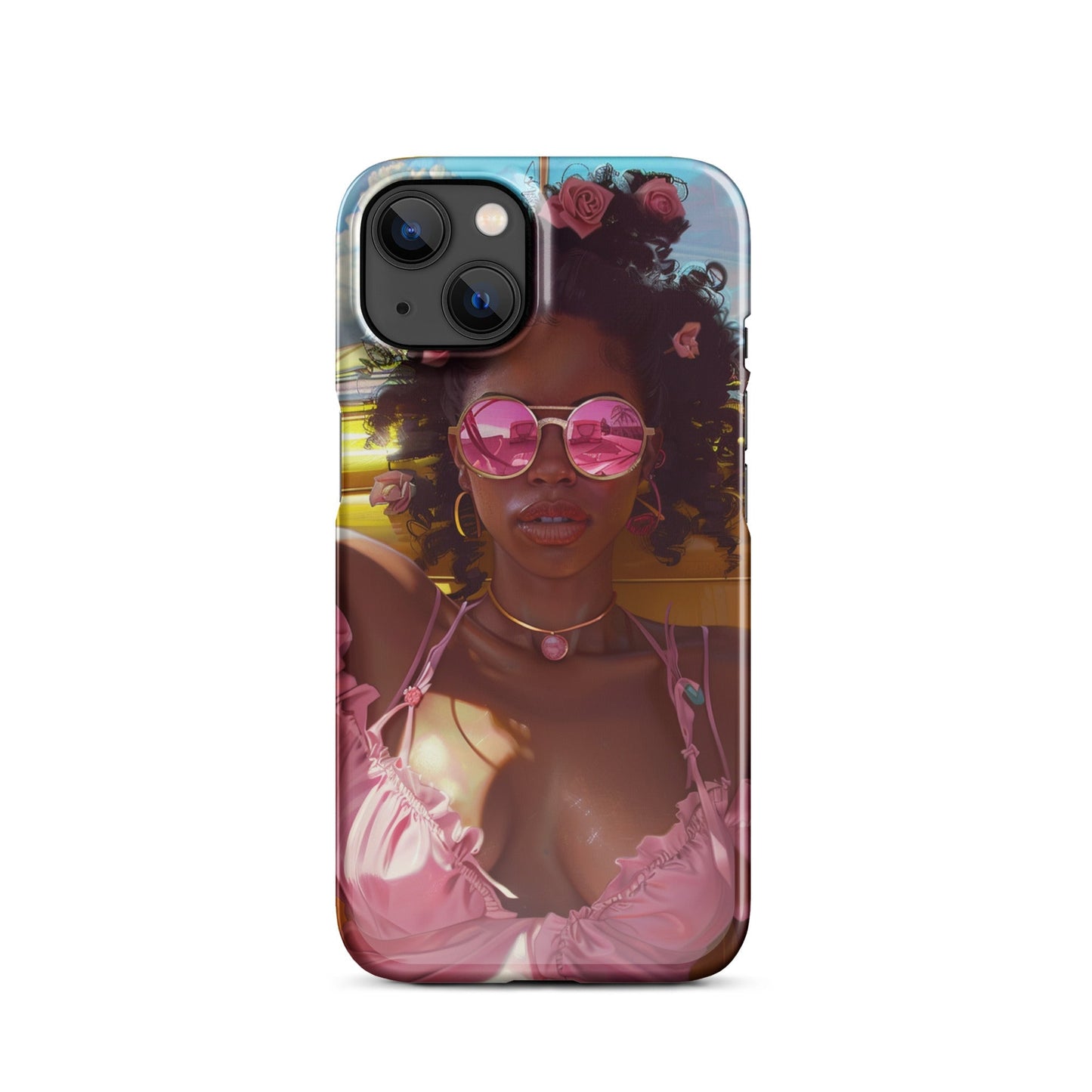 Black Girl Fashionista Phone case for iPhone-16