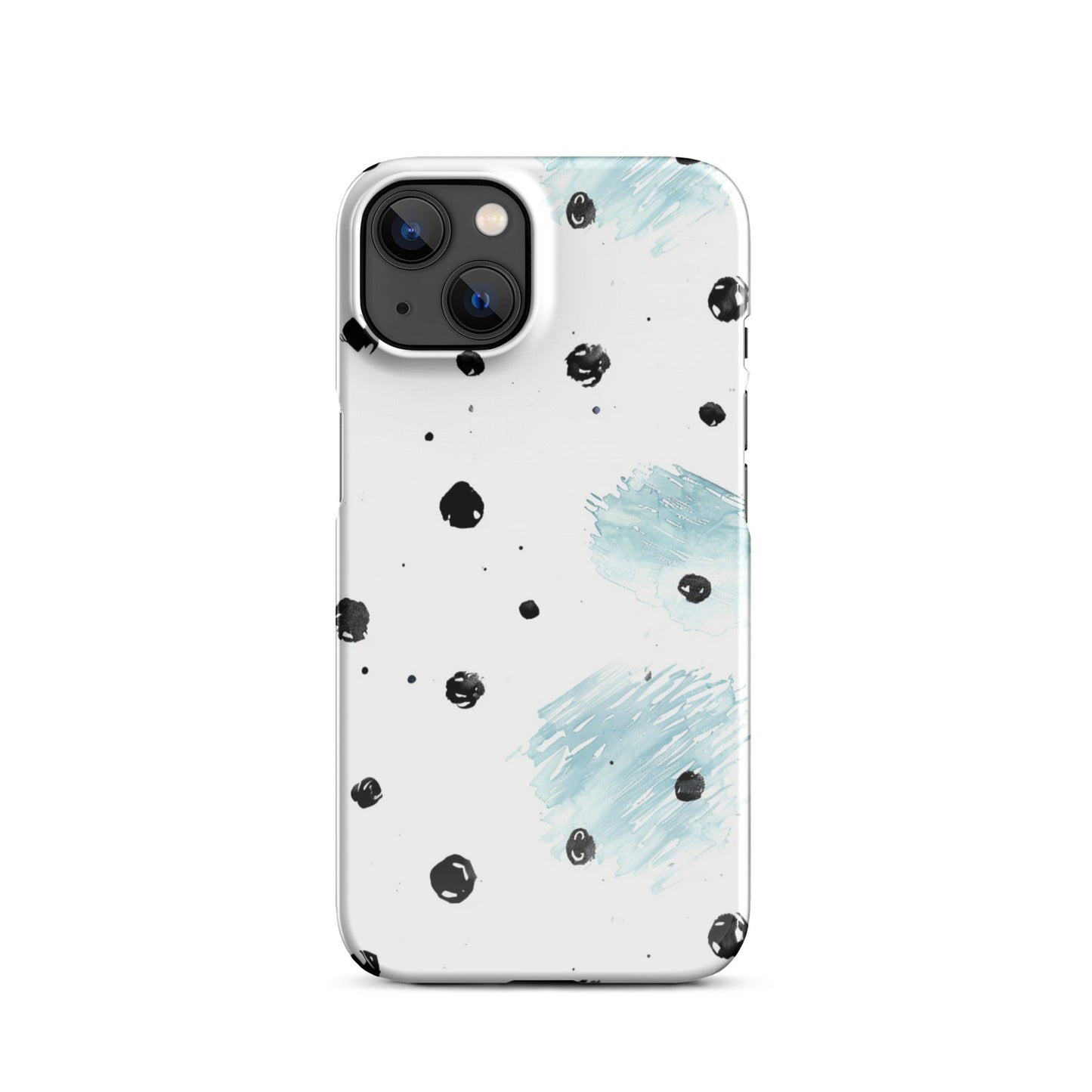 Border Polka Dot Phone case for iPhone-16