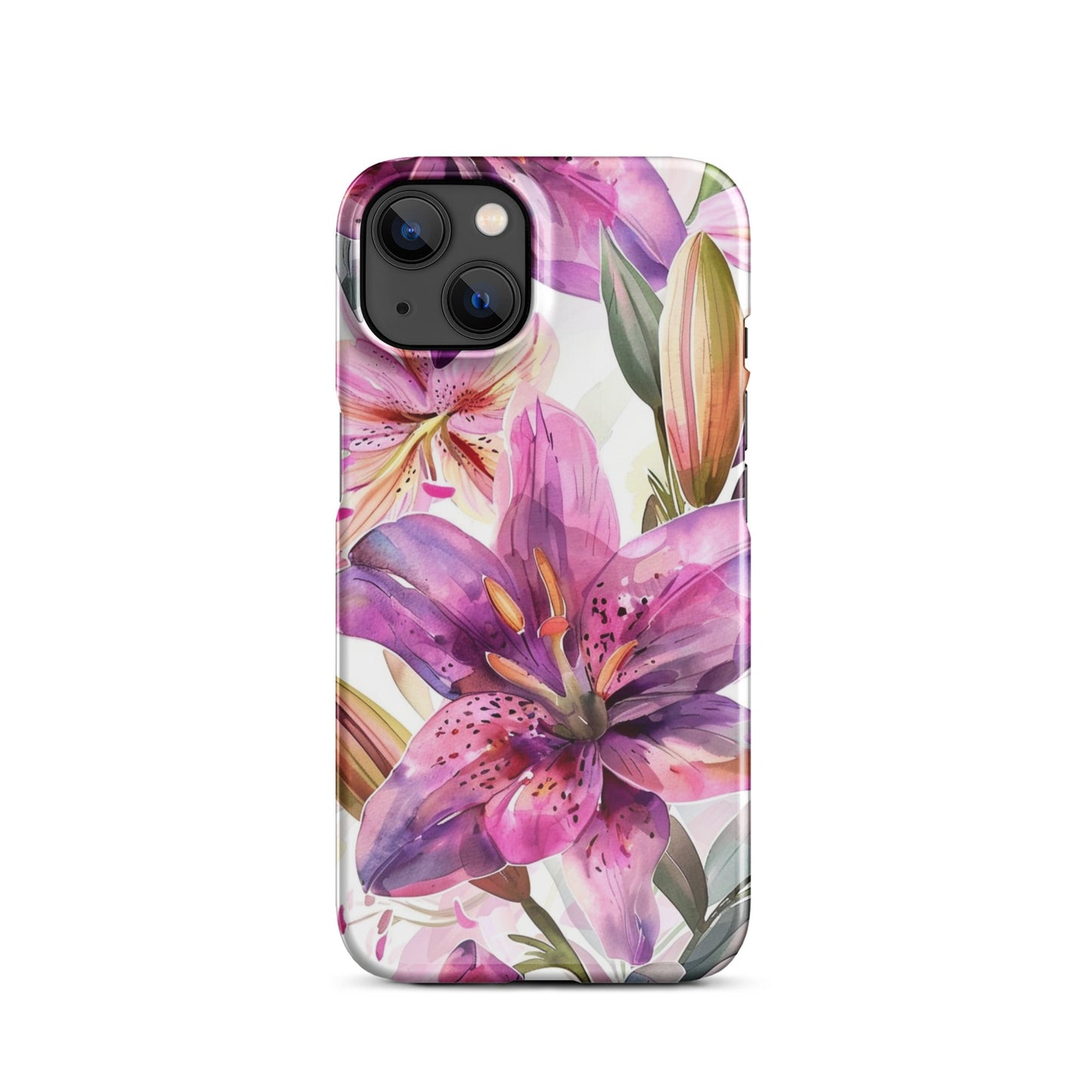 Watercolor Lily Phone case for iPhone-16