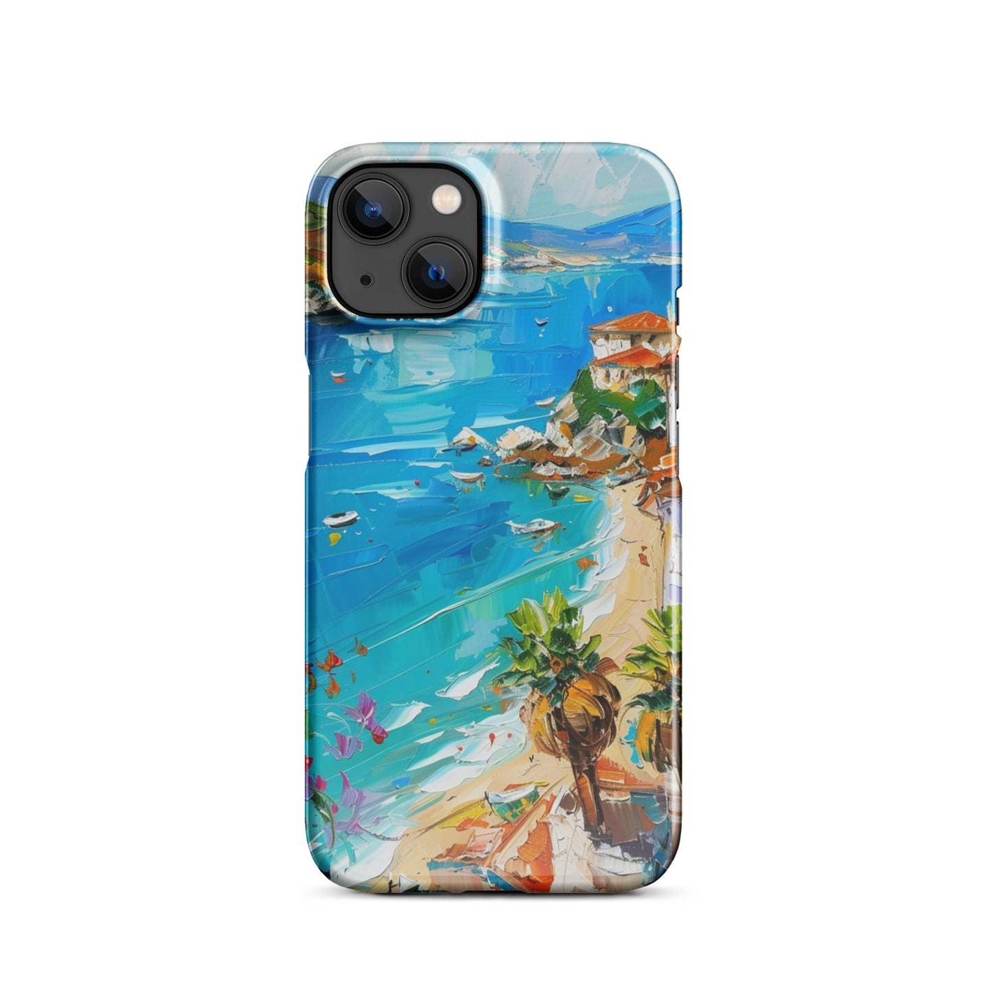 Mediterranean Beach Phone case for iPhone-16