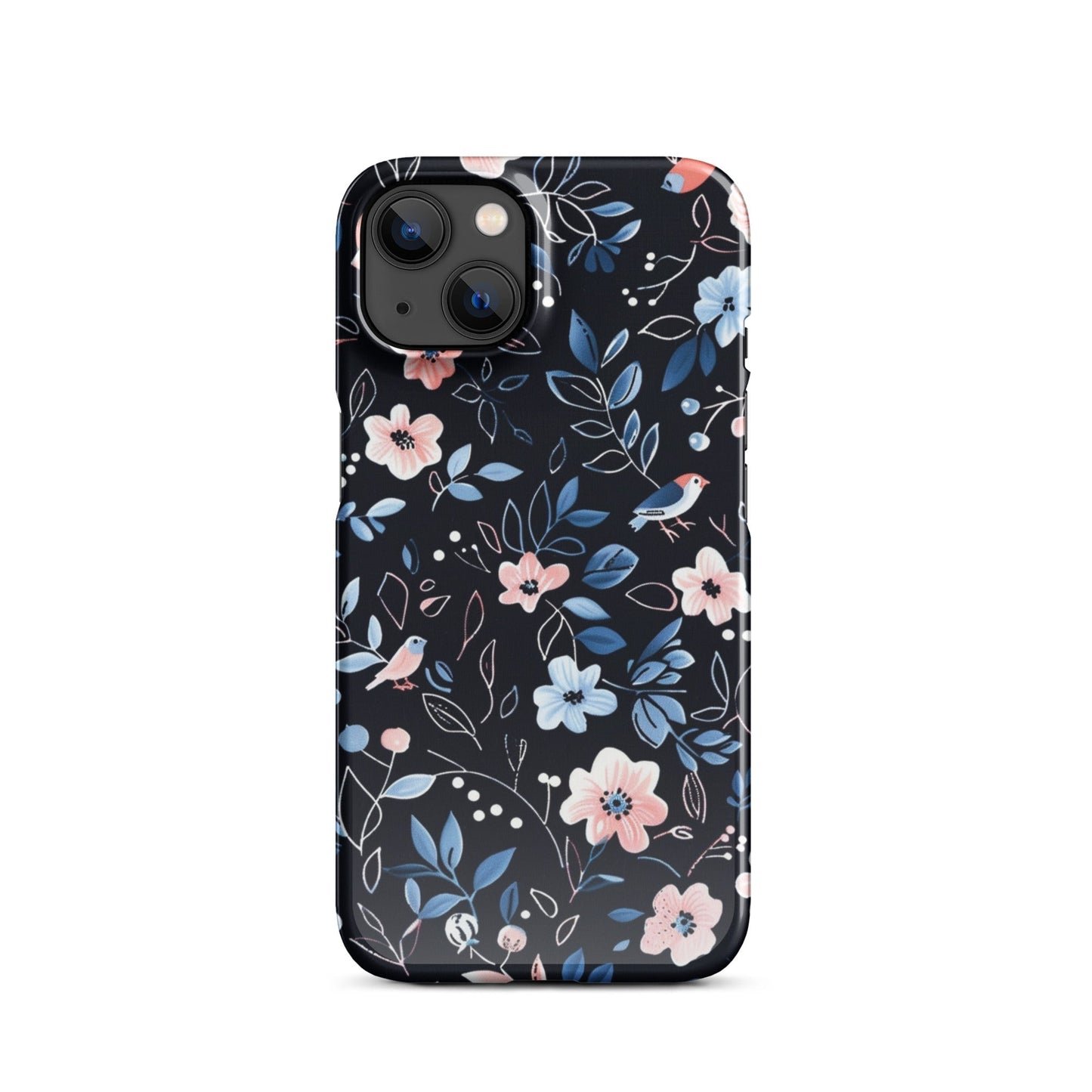 Blue Flowers Phone case for iPhone-16