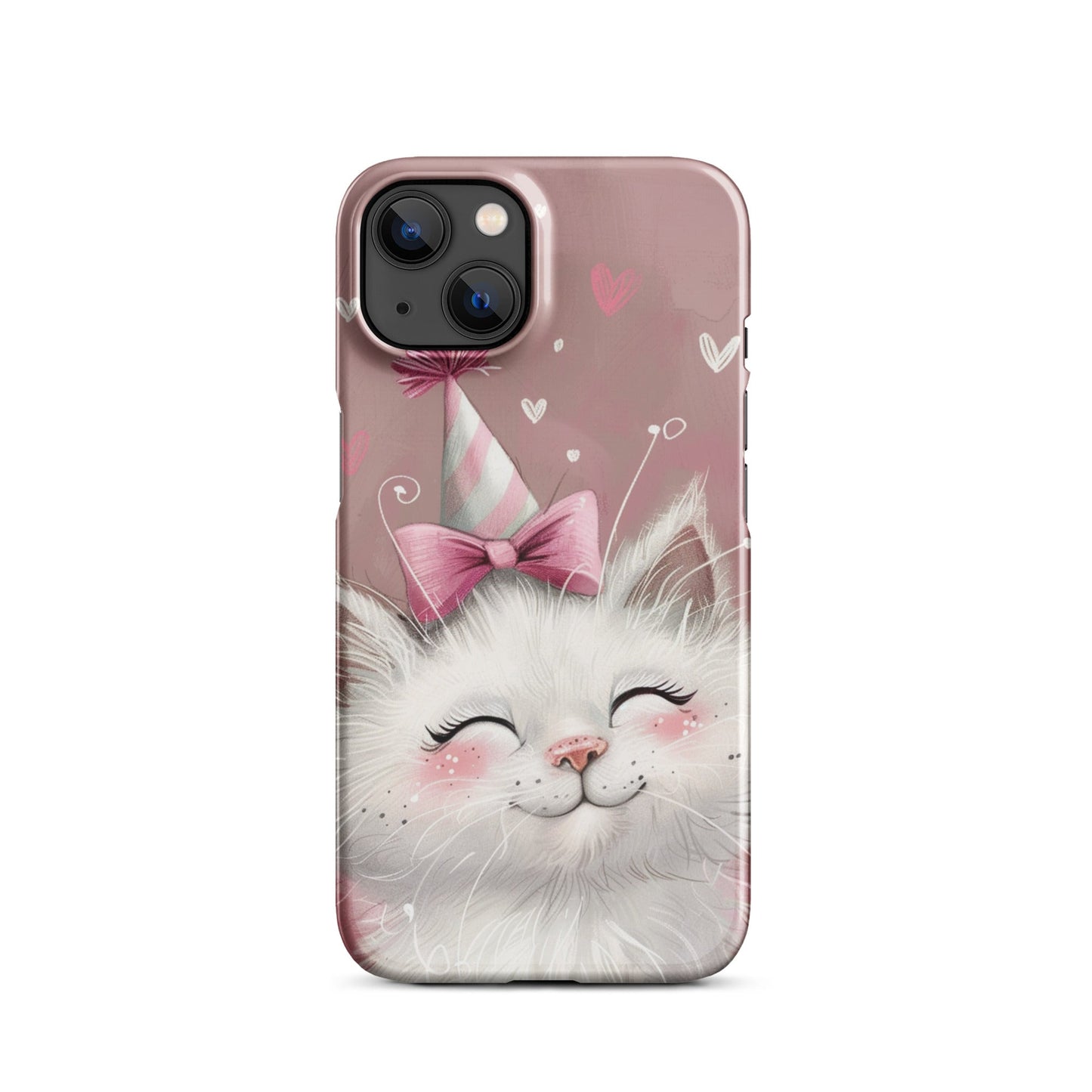 Cute Cat Phone case for iPhone-16