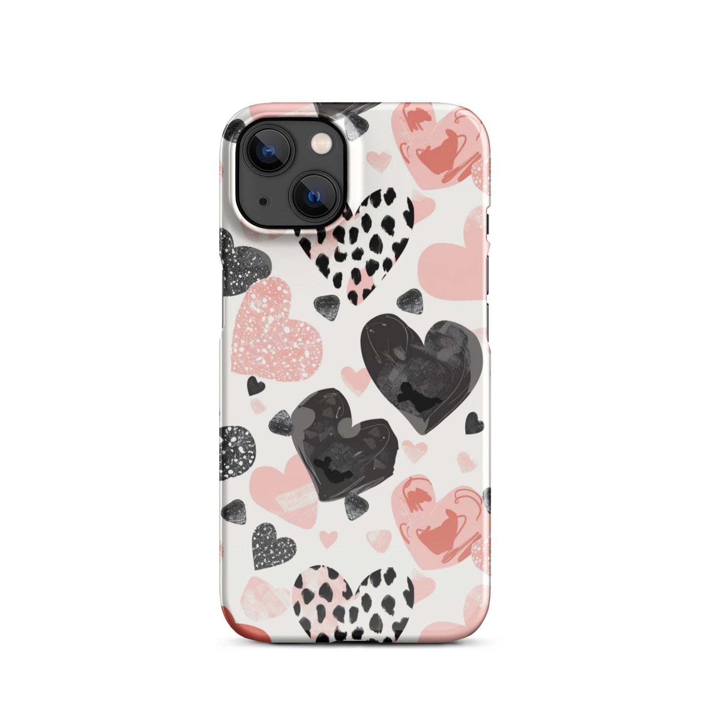 Diamond Hearts Phone case for iPhone-16