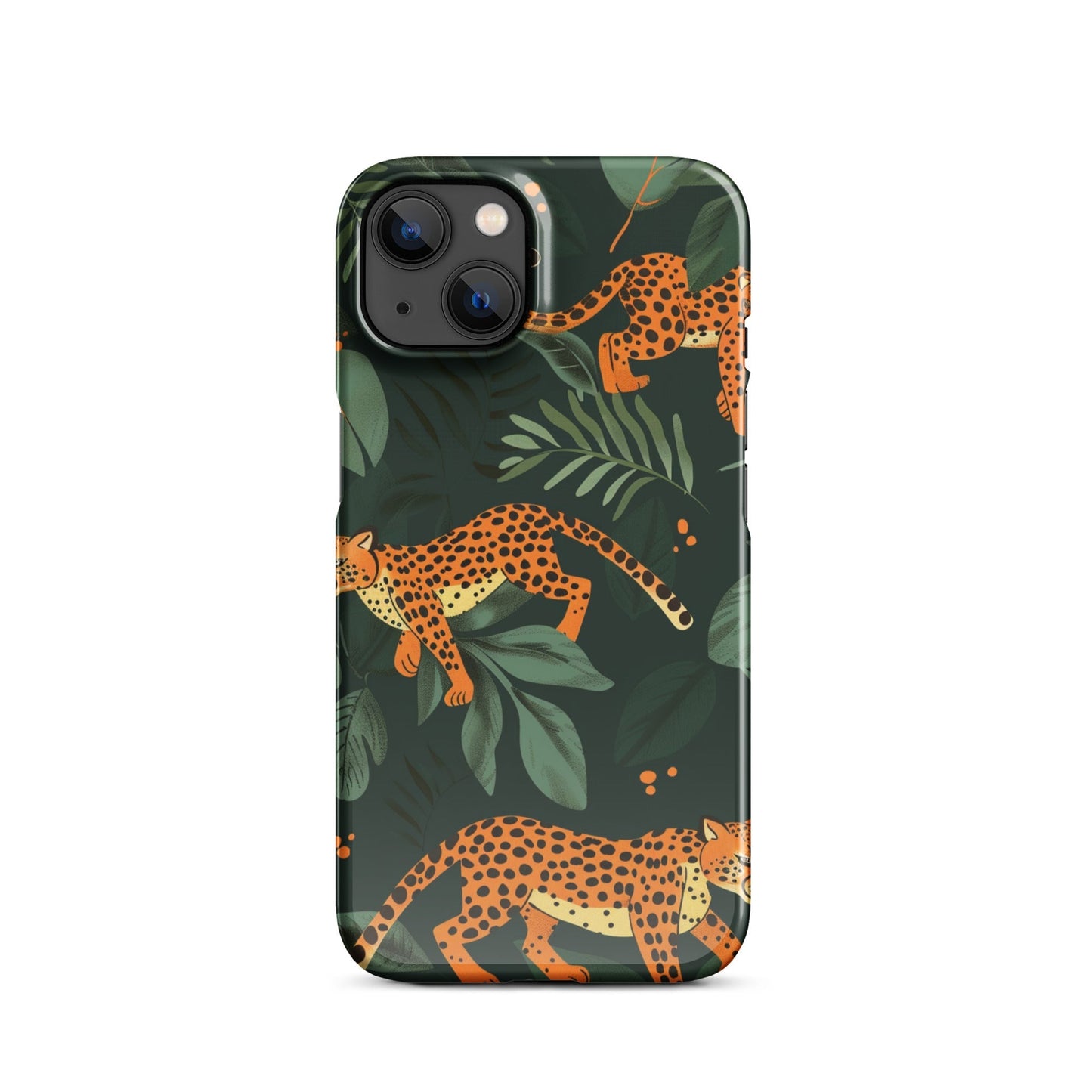 Leopard baby Phone case for iPhone-16