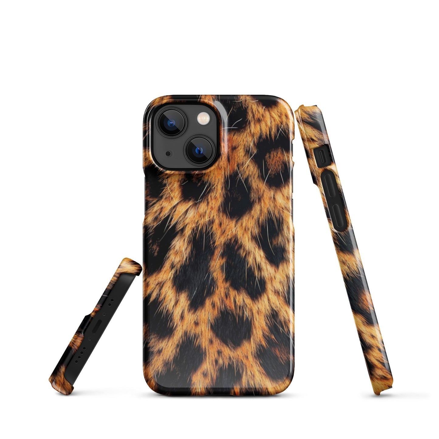 Leopard Phone case for iPhone-15