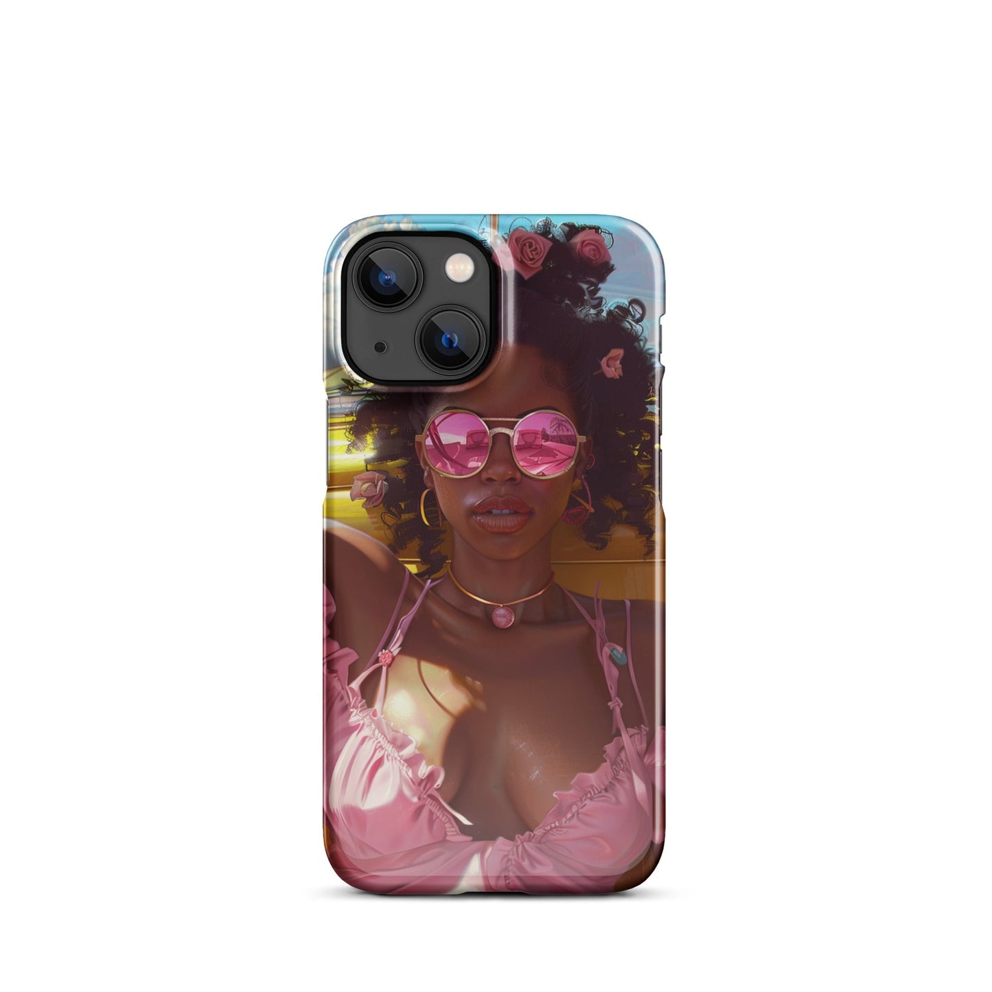 Black Girl Fashionista Phone case for iPhone-14