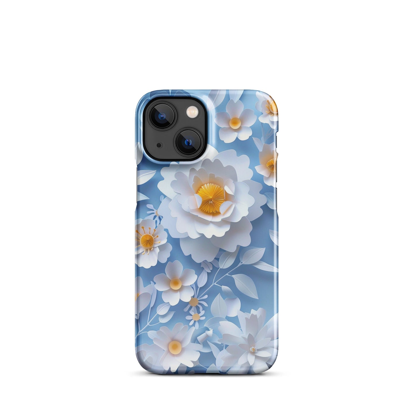 Daisy Blue Phone case for iPhone-14