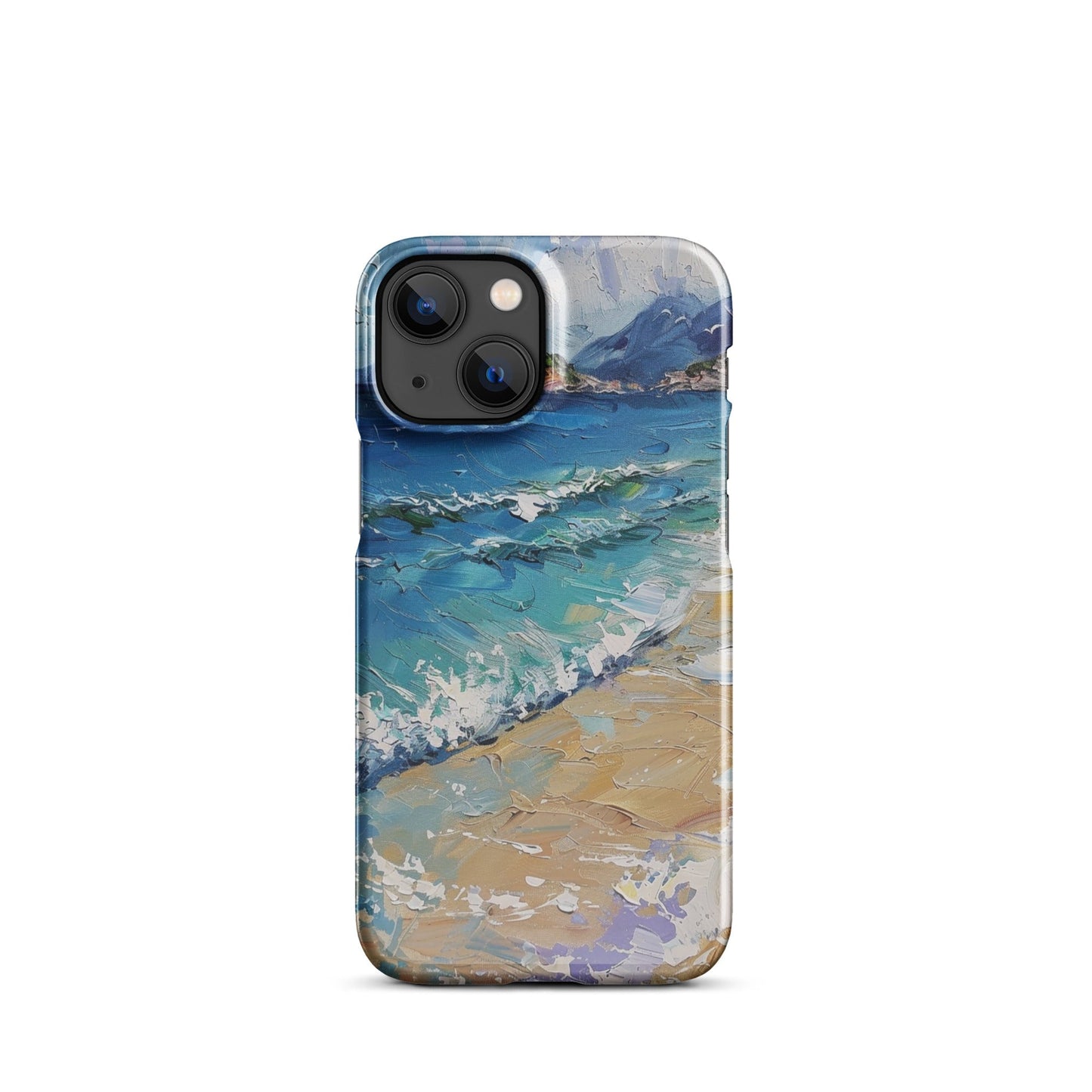 Beach Painting Phone case for iPhone-14