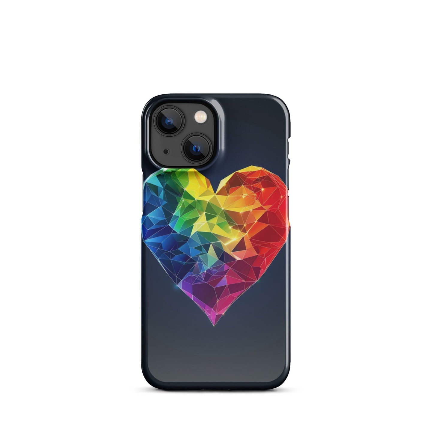 Ranbow Heart Phone case for iPhone-14