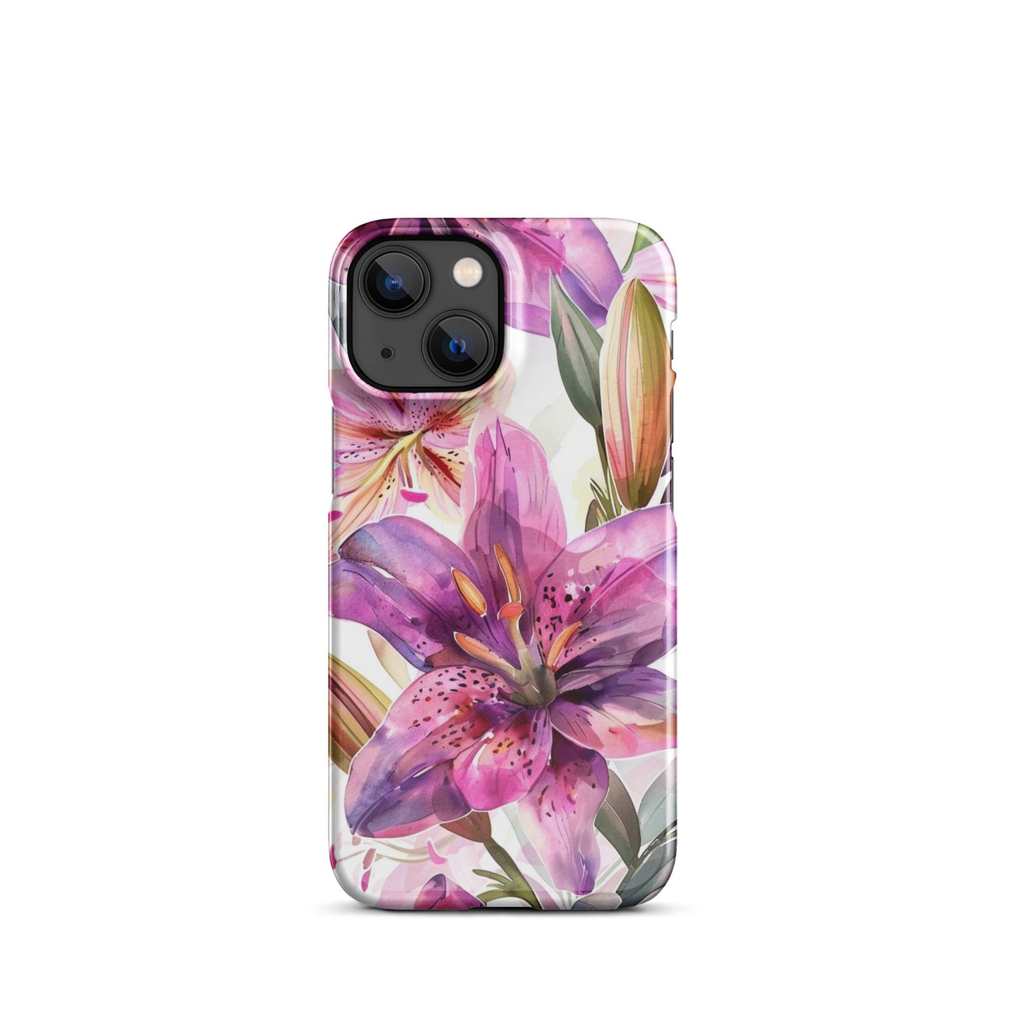 Watercolor Lily Phone case for iPhone-14