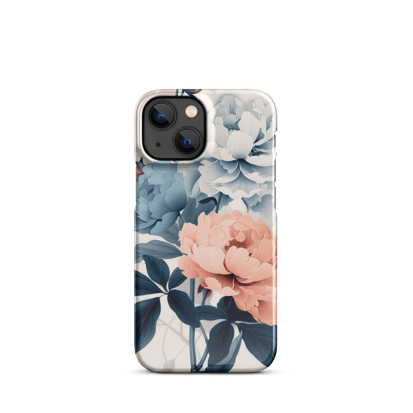 Tricolor Flowers Phone case for iPhone-14