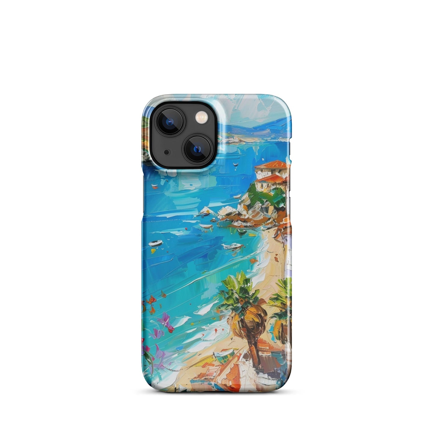 Mediterranean Beach Phone case for iPhone-14