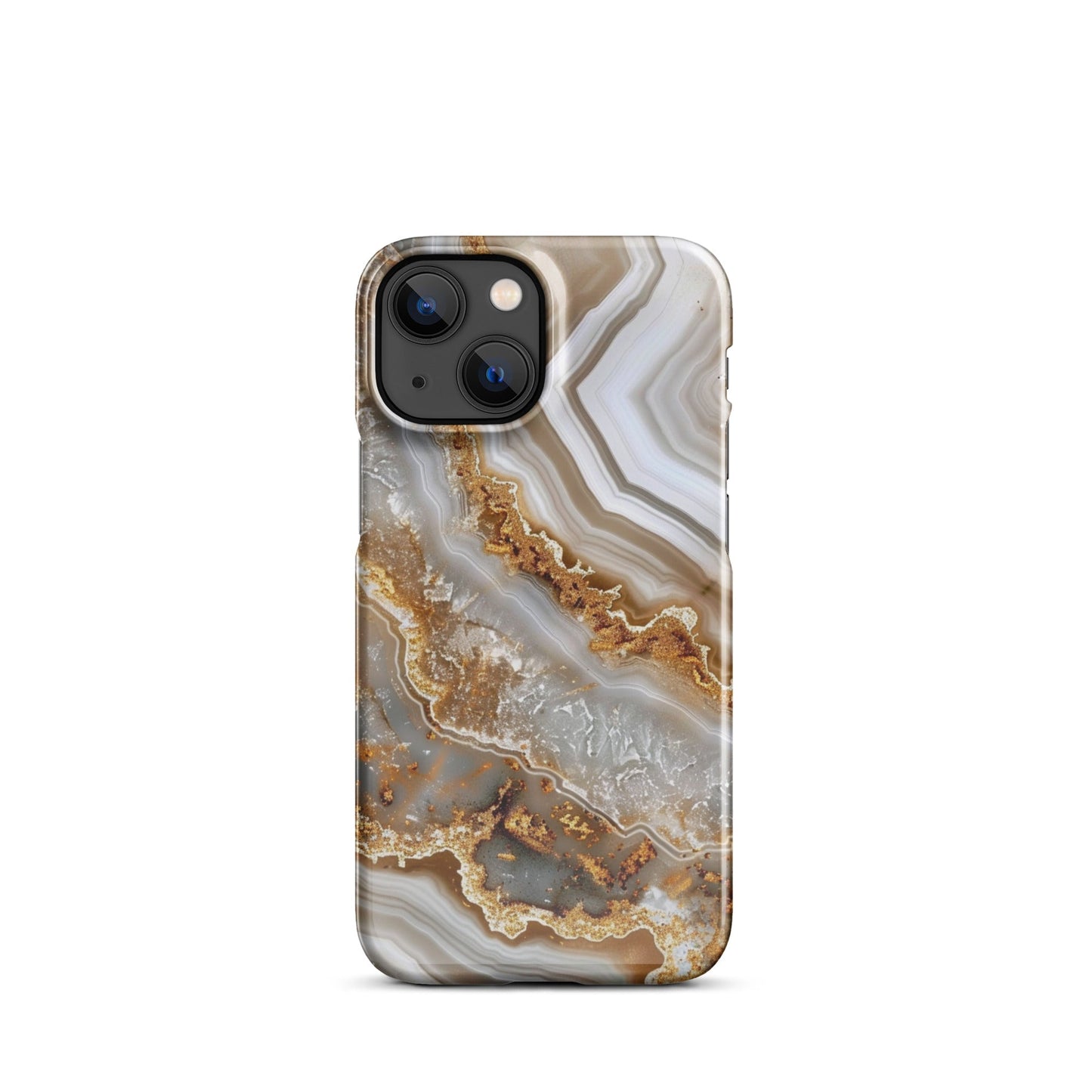 White Gold Phone case for iPhone-14