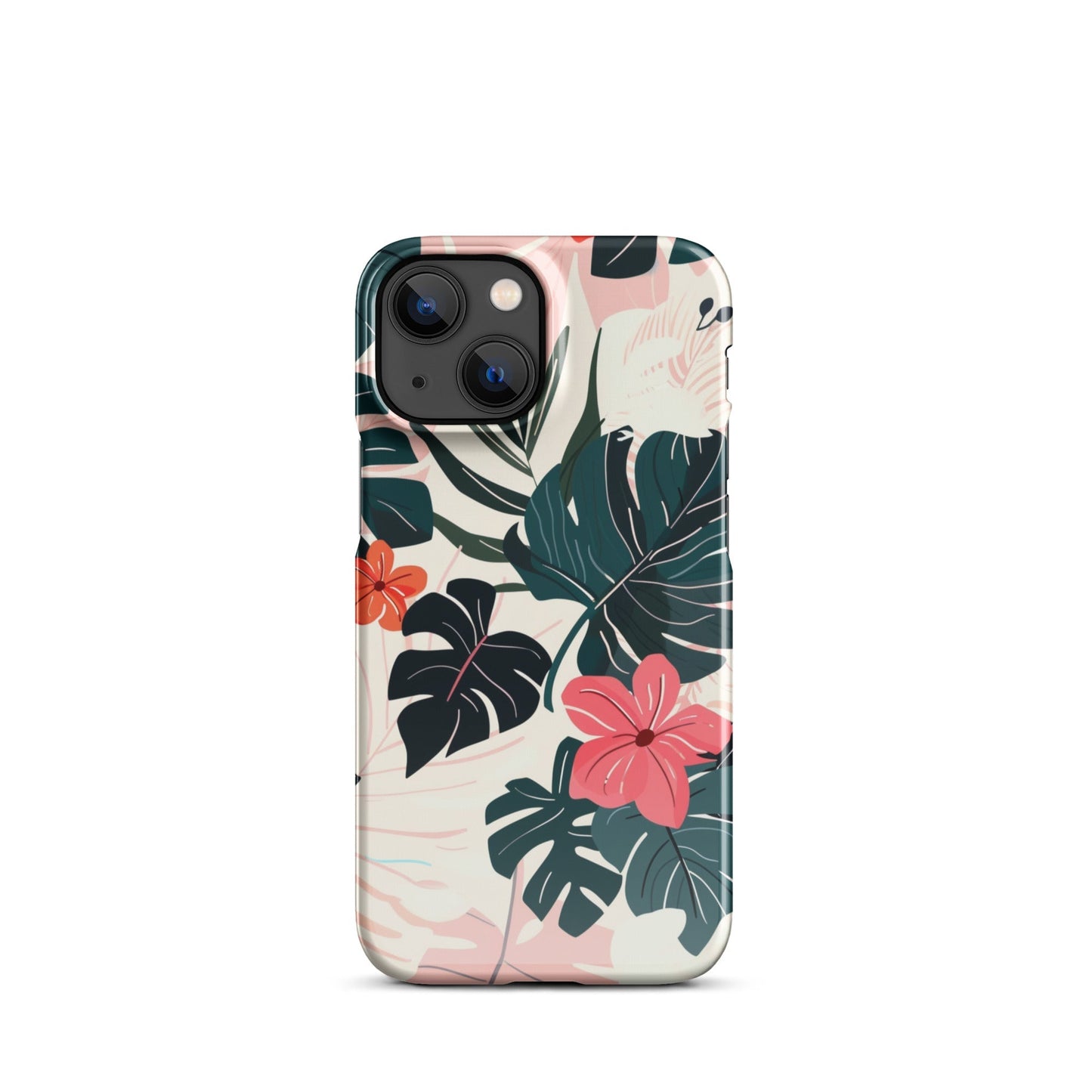 Flower leaves Phone case for iPhone-14