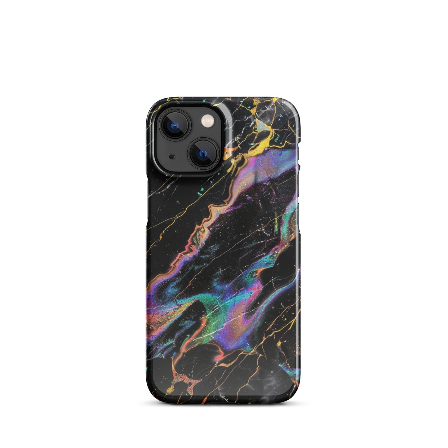 Rainbow Marble Phone case for iPhone-14