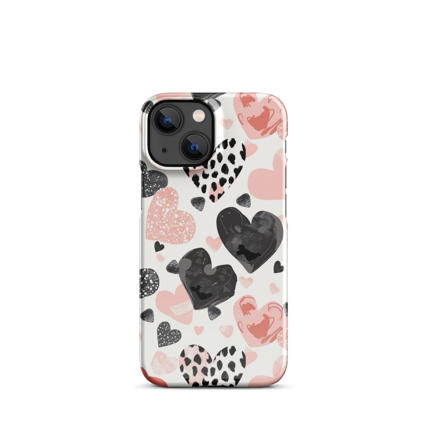 Diamond Hearts Phone case for iPhone-14