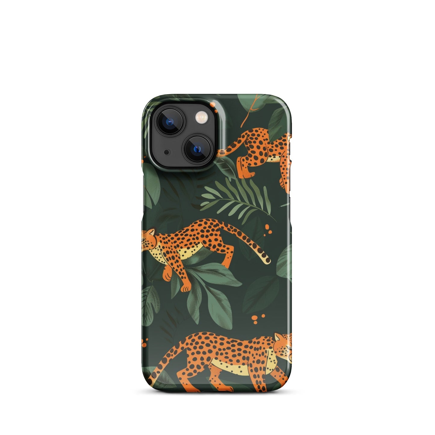 Leopard baby Phone case for iPhone-14