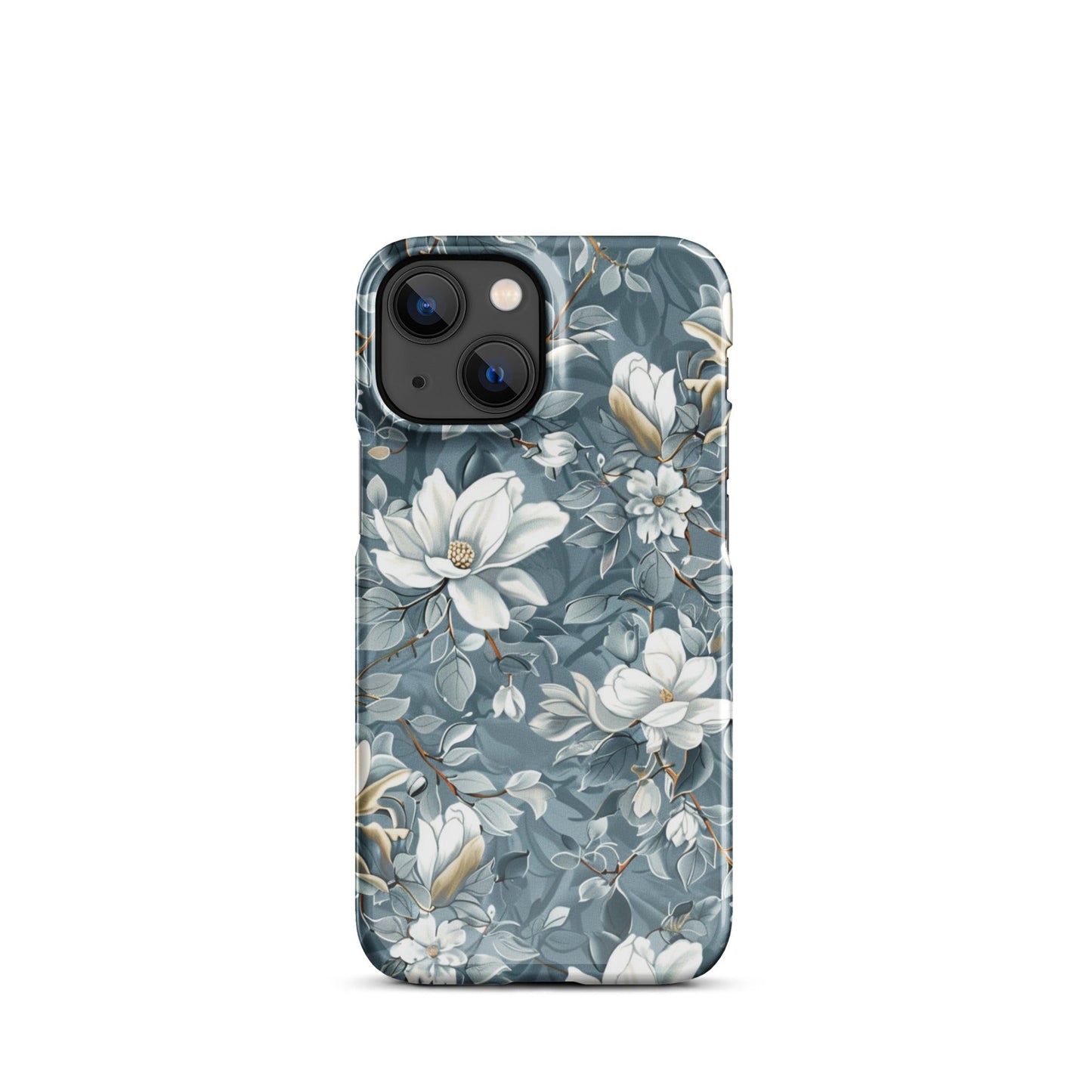 White Lily Phone case for iPhone-14