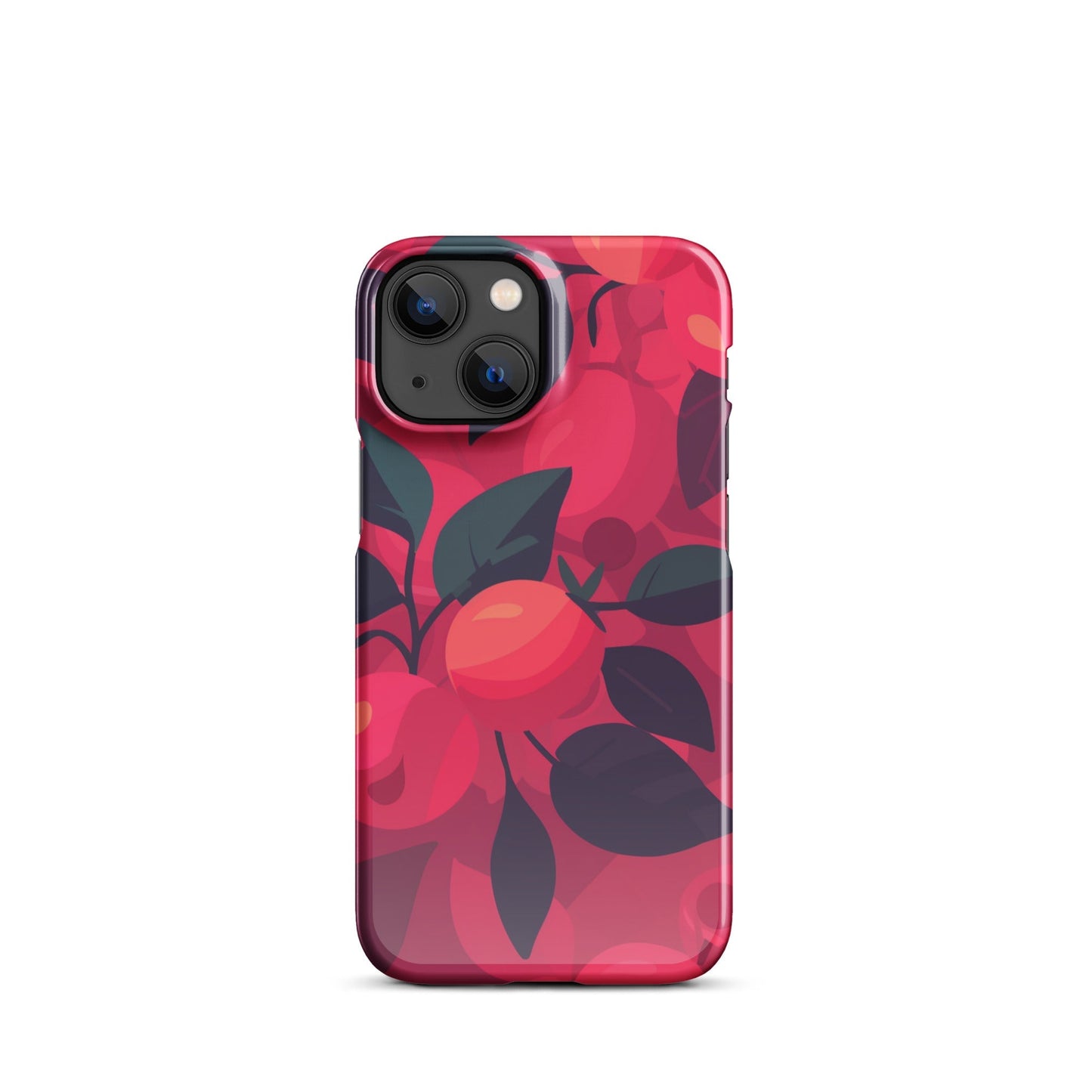 Red Fucsia Phone case for iPhone-14