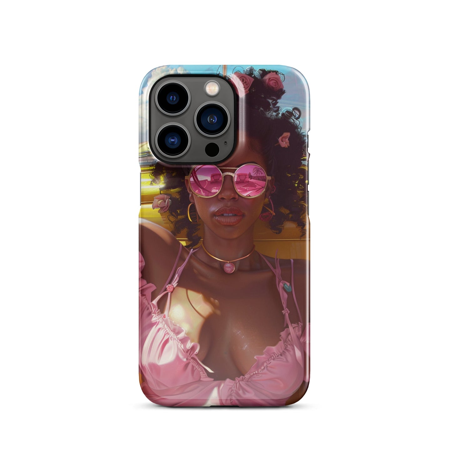 Black Girl Fashionista Phone case for iPhone-18