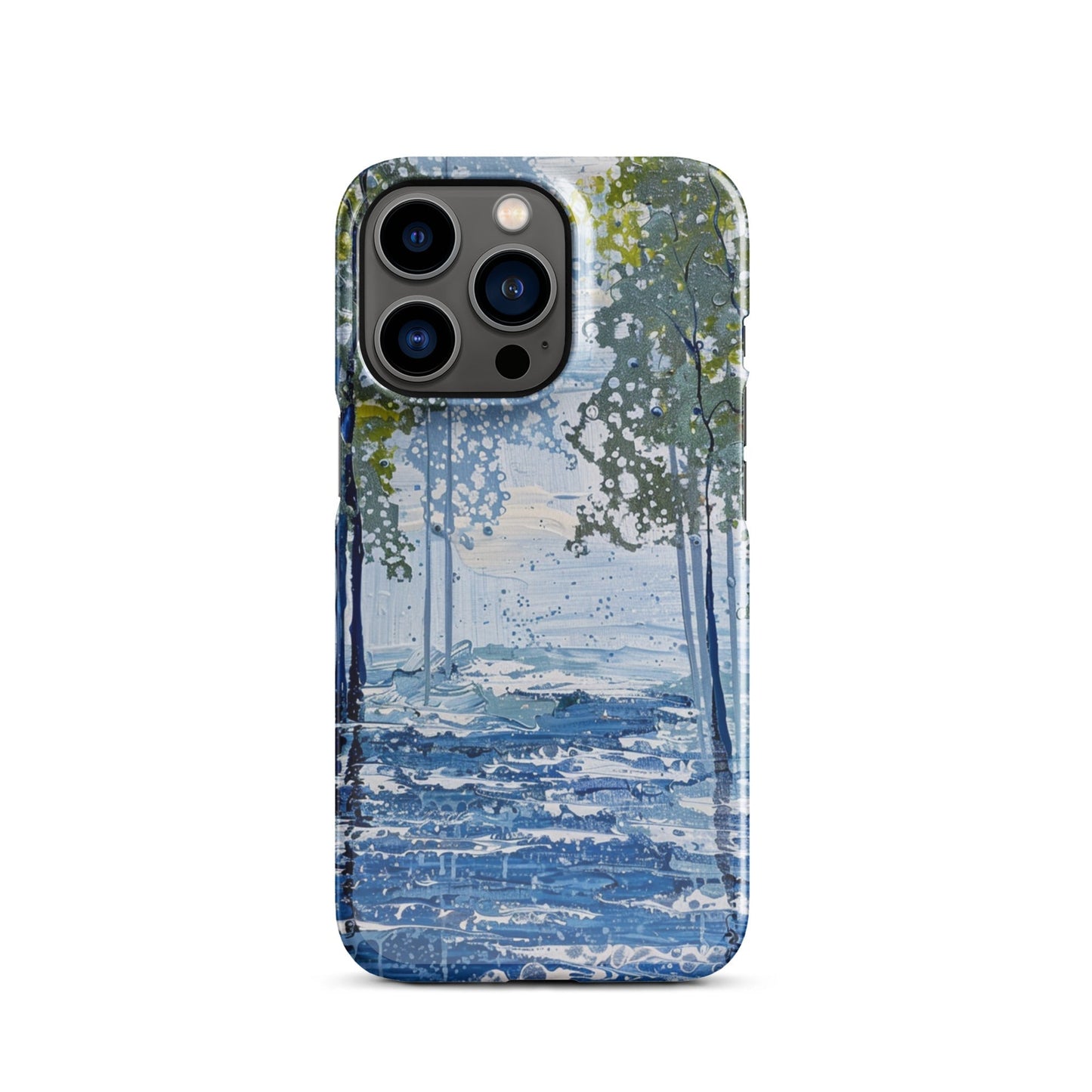 River Trees Phone case for iPhone-18