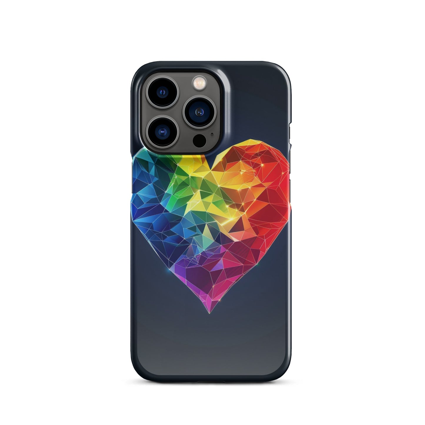 Ranbow Heart Phone case for iPhone-18