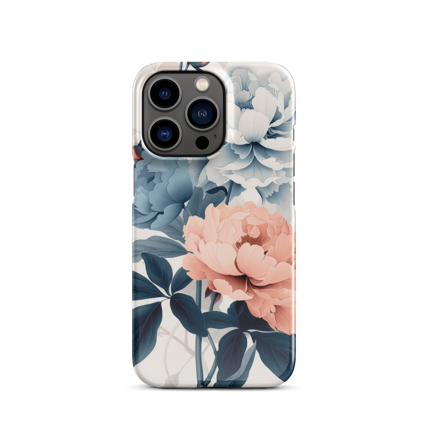 Tricolor Flowers Phone case for iPhone-18