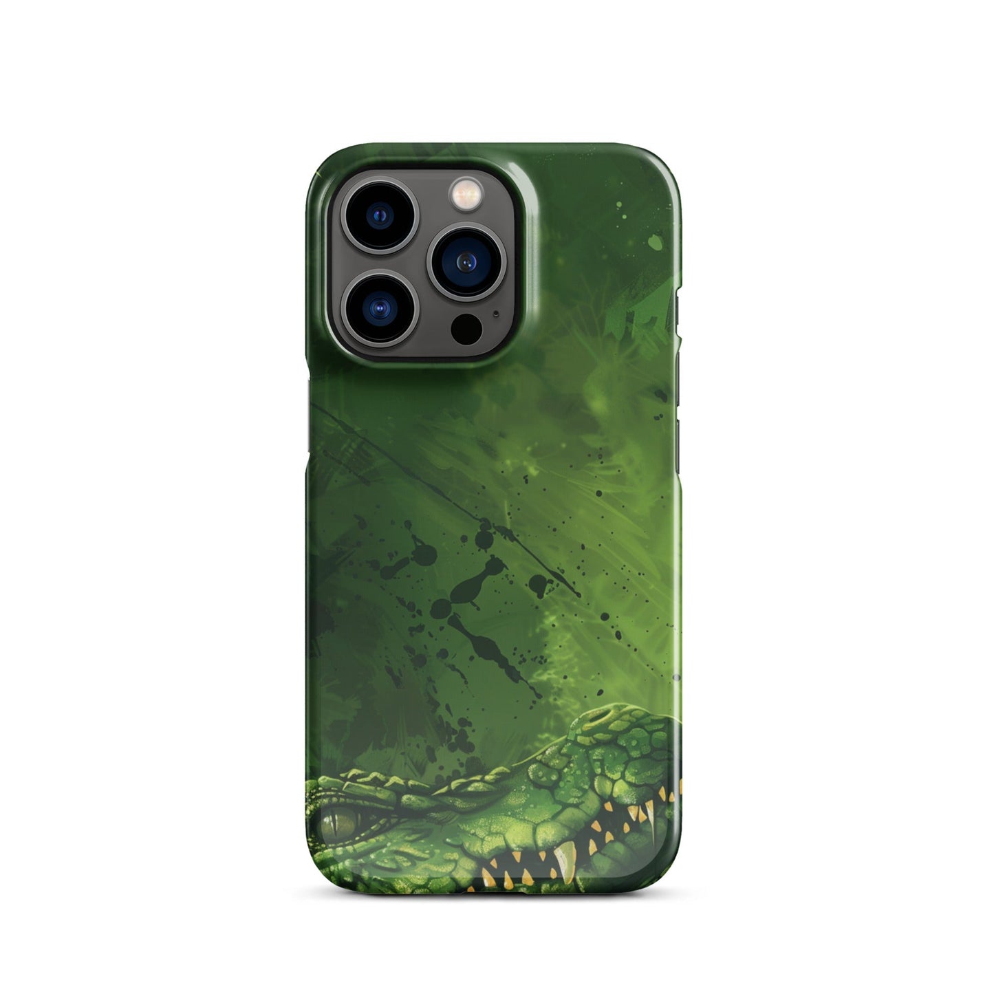 Crocodile Art Phone case for iPhone-18