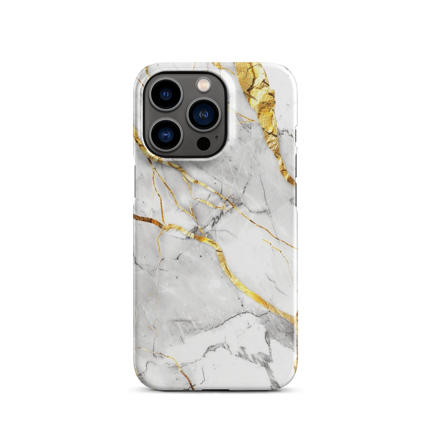 White Marble Phone case for iPhone-18