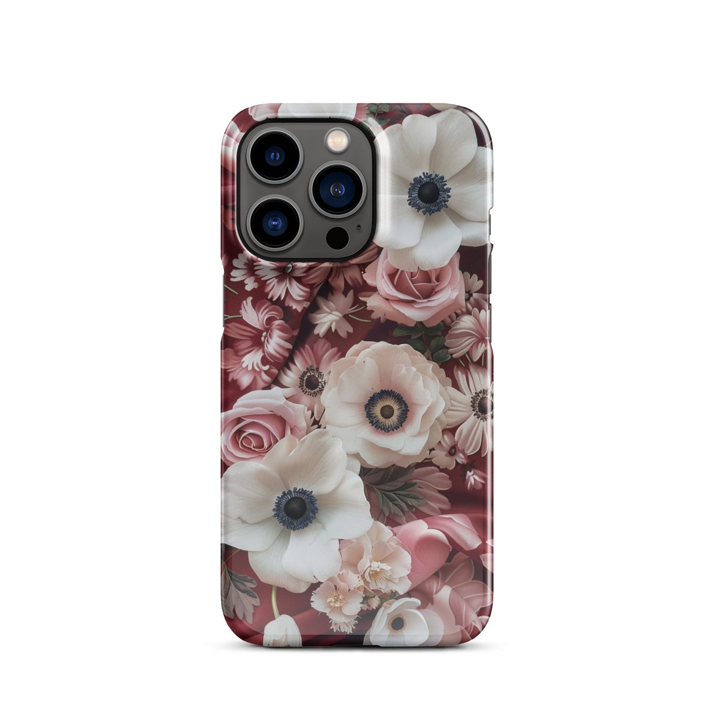 Floral Print Phone case for iPhone-18