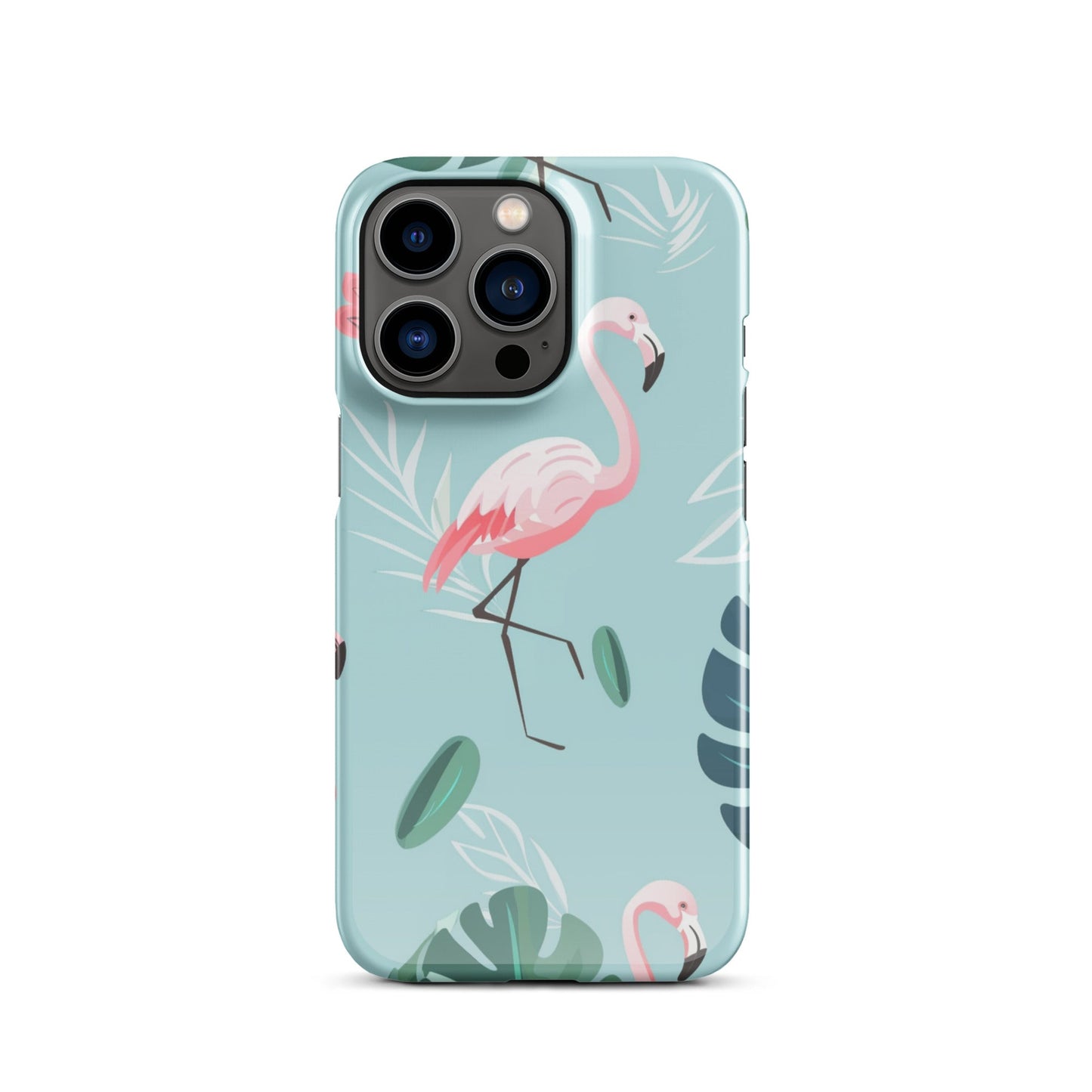 Tropical Flamingo Phone case for iPhone-18