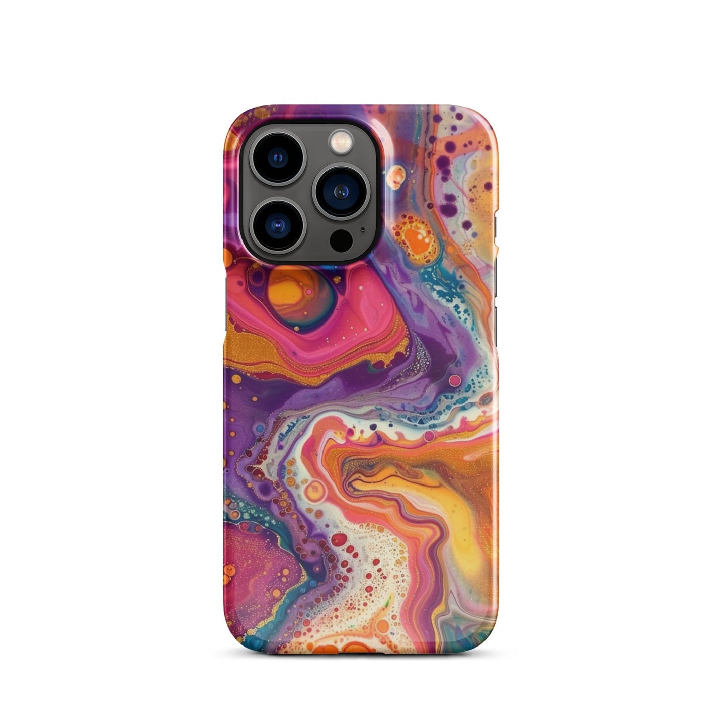 Rainbow Swirling Phone case for iPhone-18