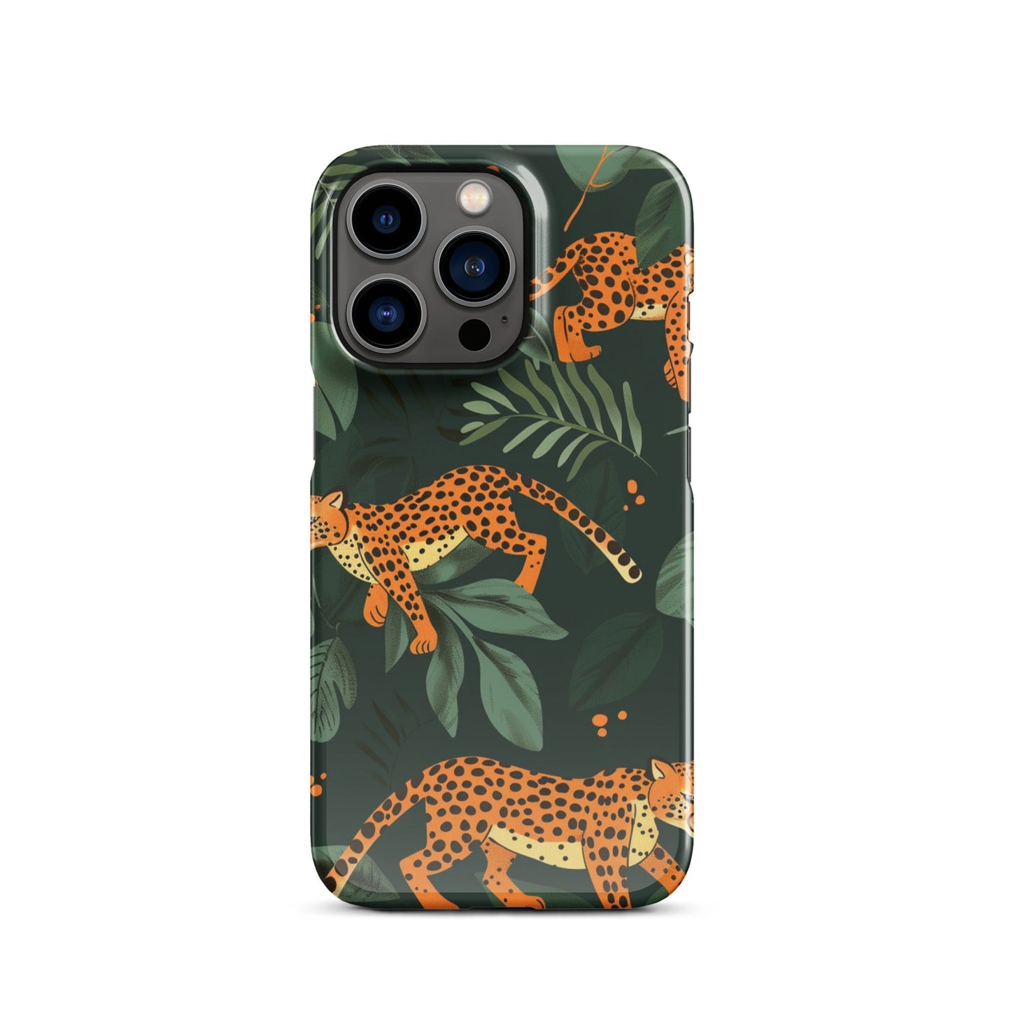 Leopard baby Phone case for iPhone-18