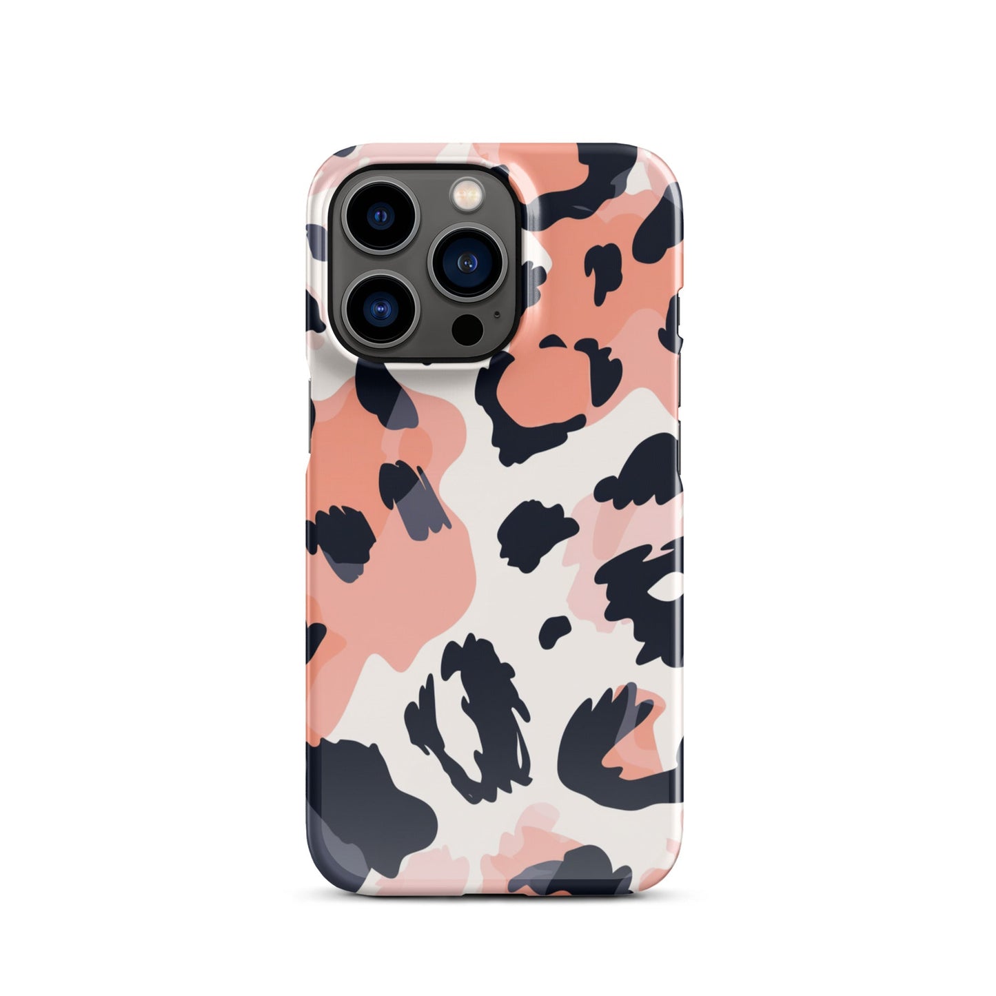 Leopard Pink Phone case for iPhone-18