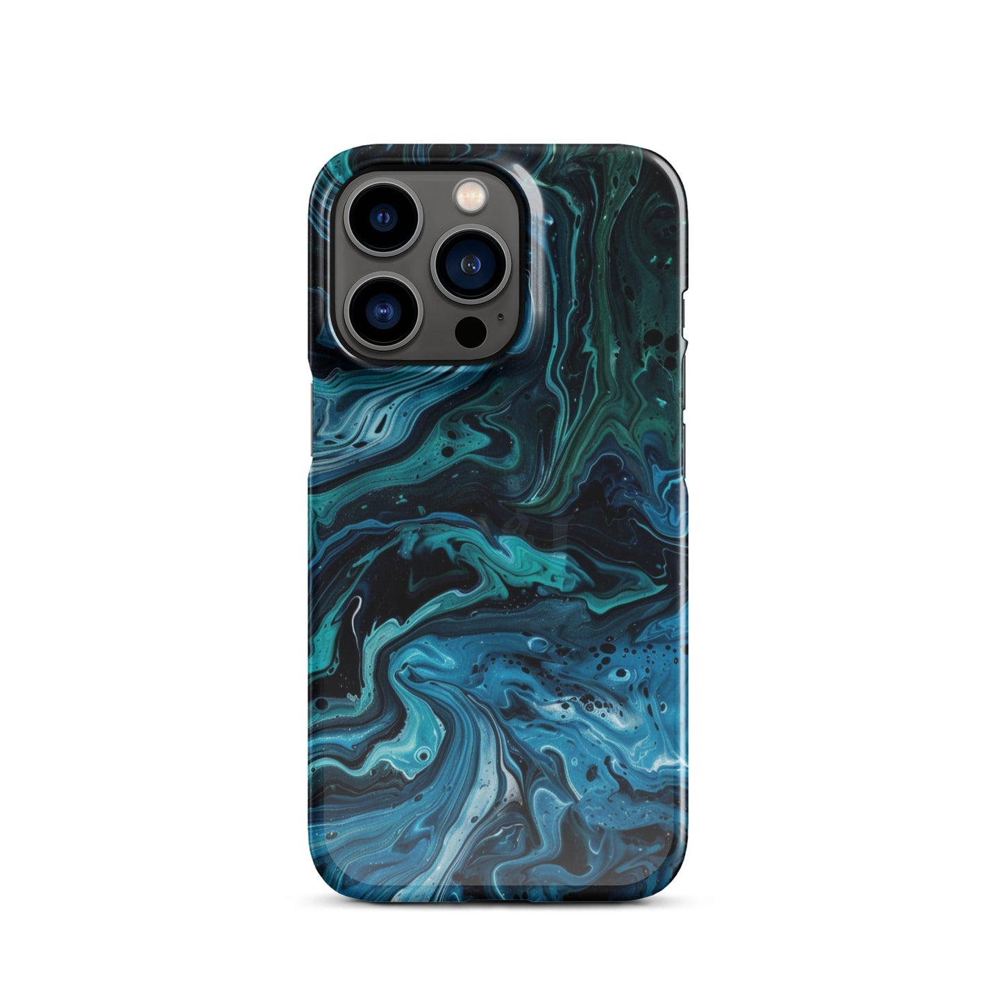 Abstract Blue Phone case for iPhone-18