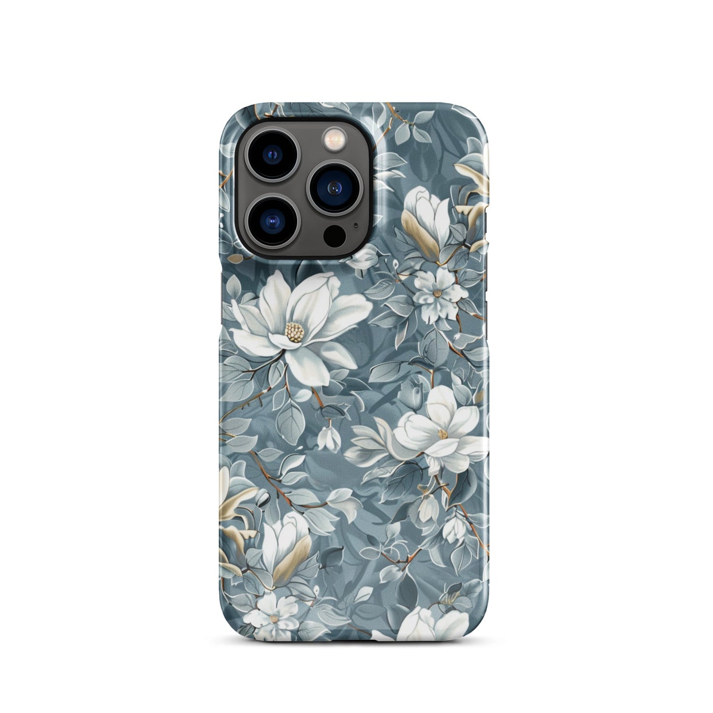 White Lily Phone case for iPhone-18